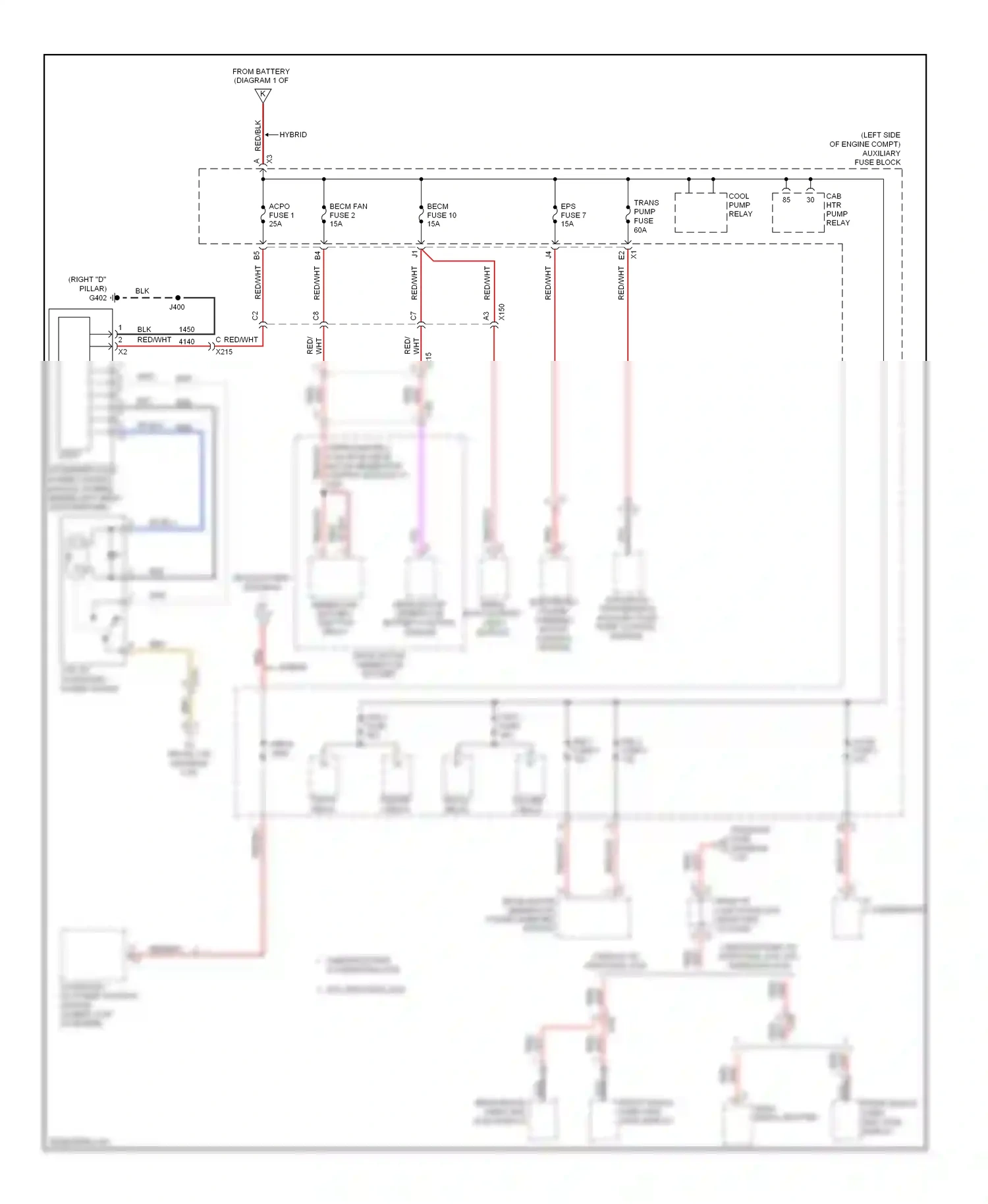 GMC Yukon III (2006-2014) serial data gateway (sdg) module wiring diagram  (1 of 2)