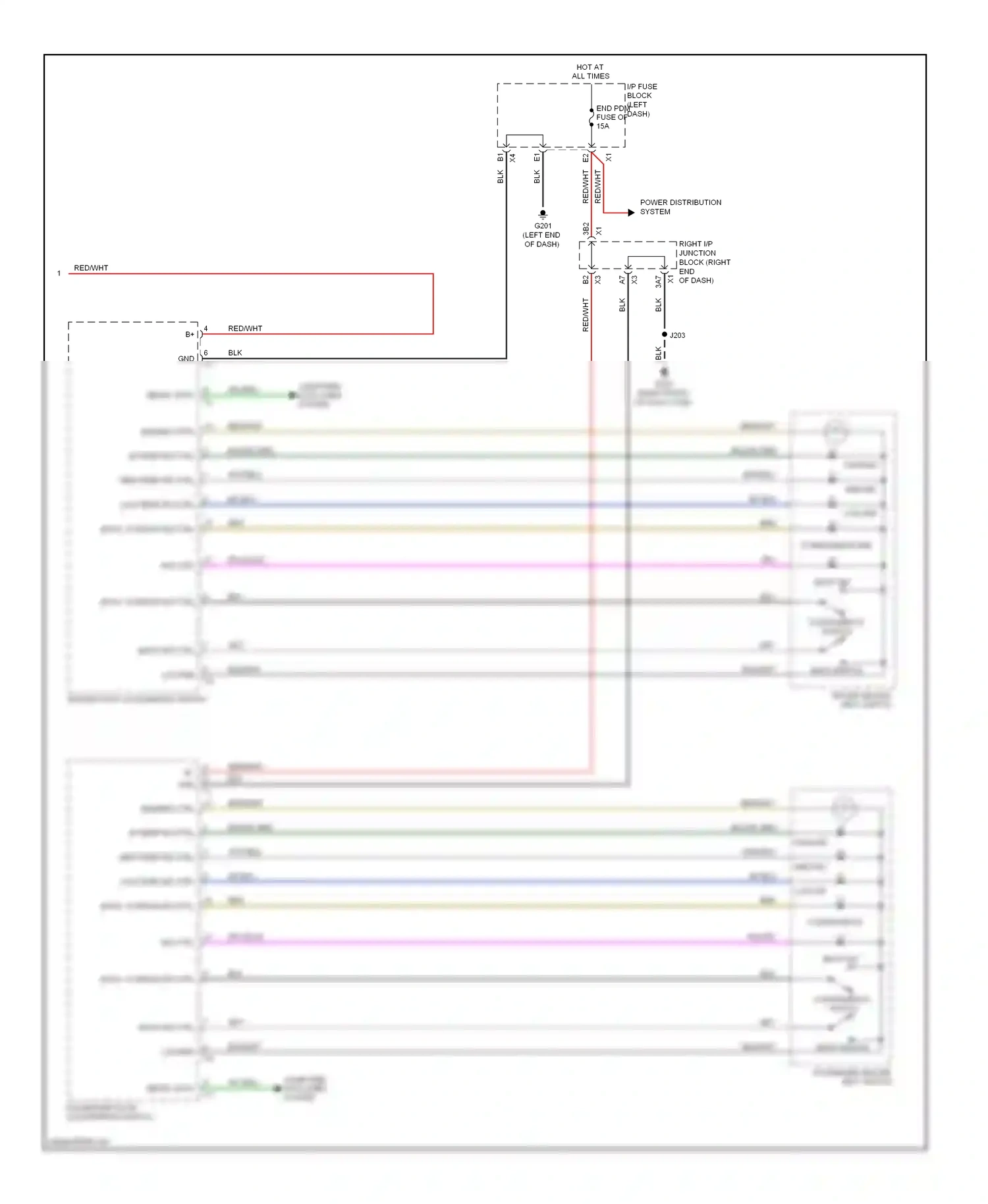 GMC Yukon III (2006-2014) serial data wiring diagram  (14 of 20)