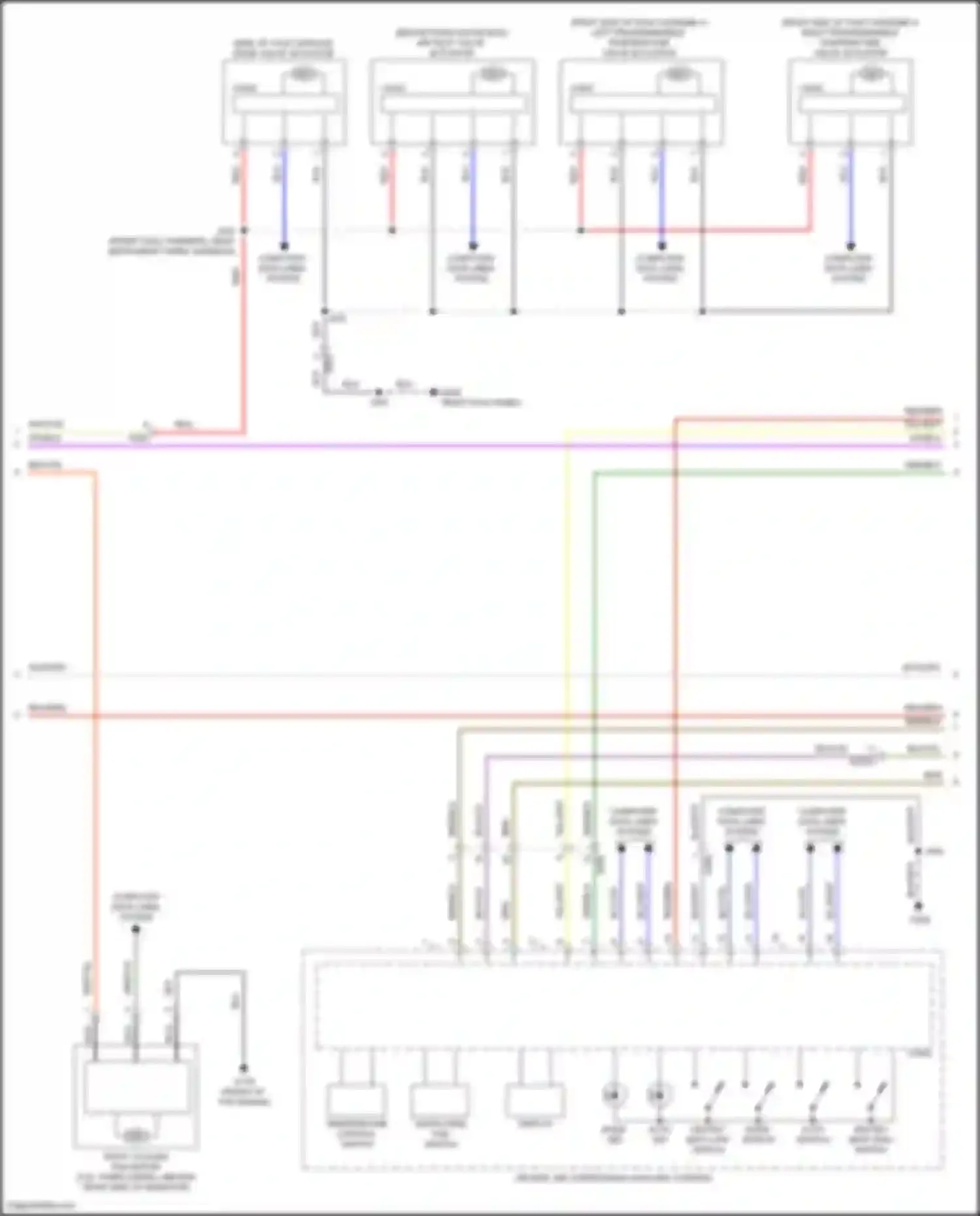 Yukon GMC V (2020-2024): Automatic a/c circuit (4 of 7)