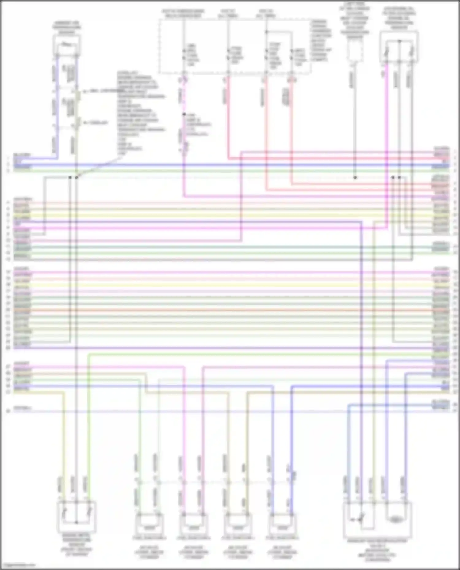Yukon GMC V (2020-2024): Wiring diagram engine performance 3.0l vin t (4 of 9)