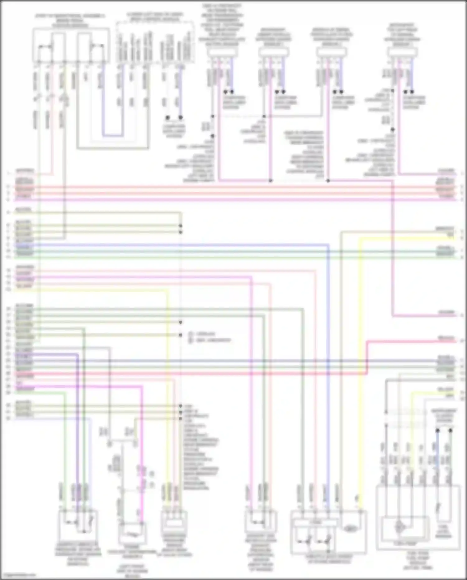 Yukon GMC V (2020-2024): Wiring diagram engine performance 3.0l vin t (6 of 9)