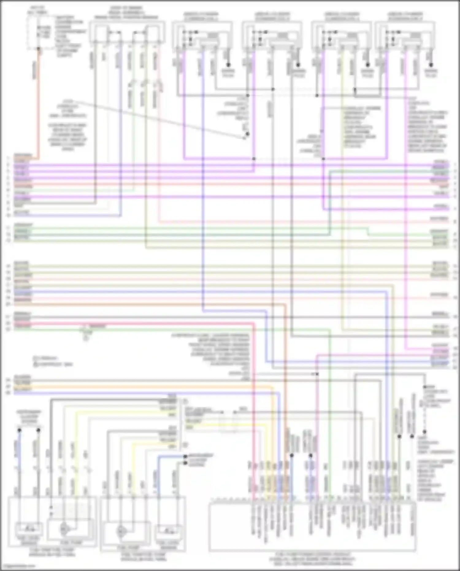 Yukon GMC V (2020-2024): Wiring diagram engine performance 5.3l vin d (3 of 7)