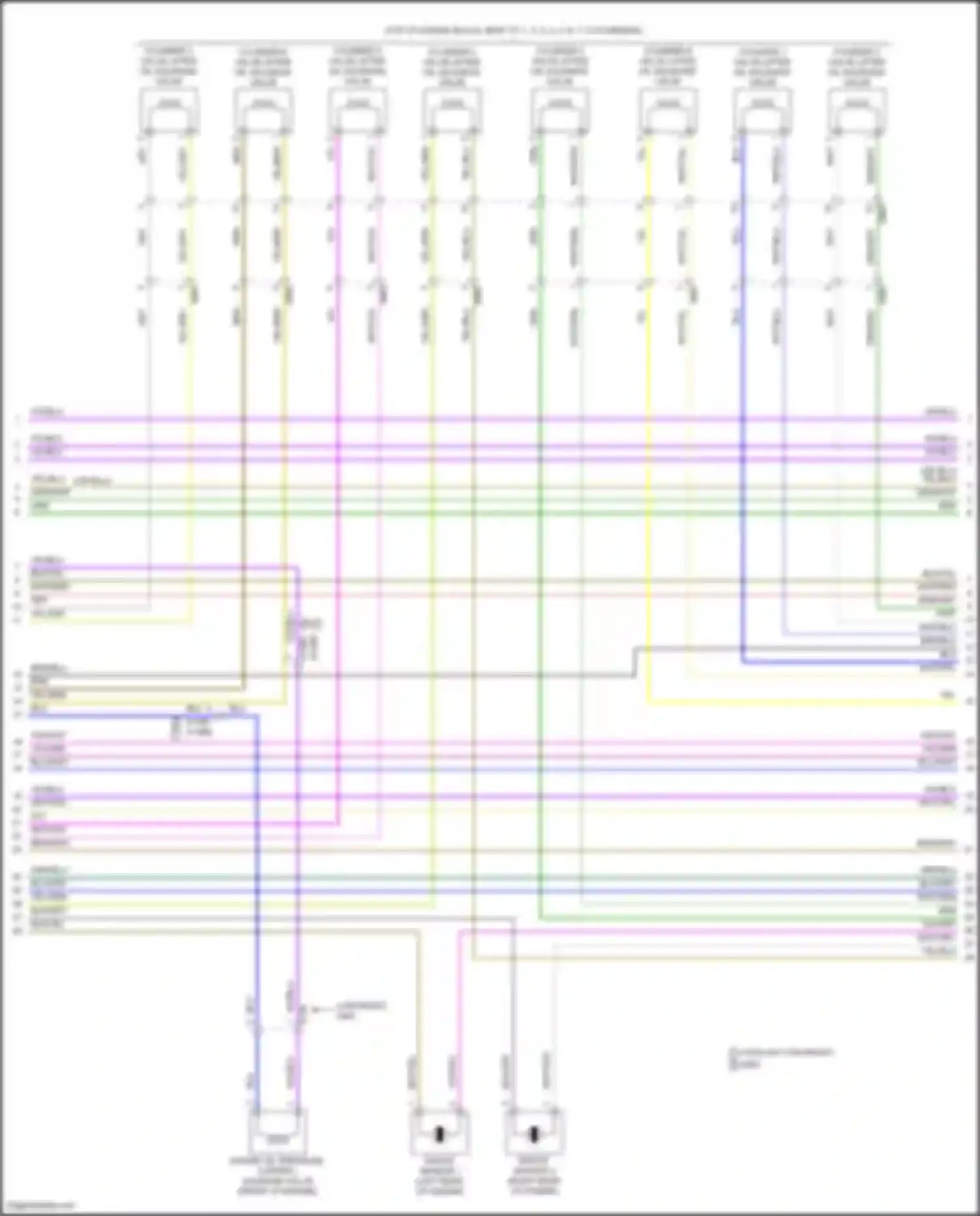 Yukon GMC V (2020-2024): Wiring diagram engine performance 5.3l vin d (5 of 7)