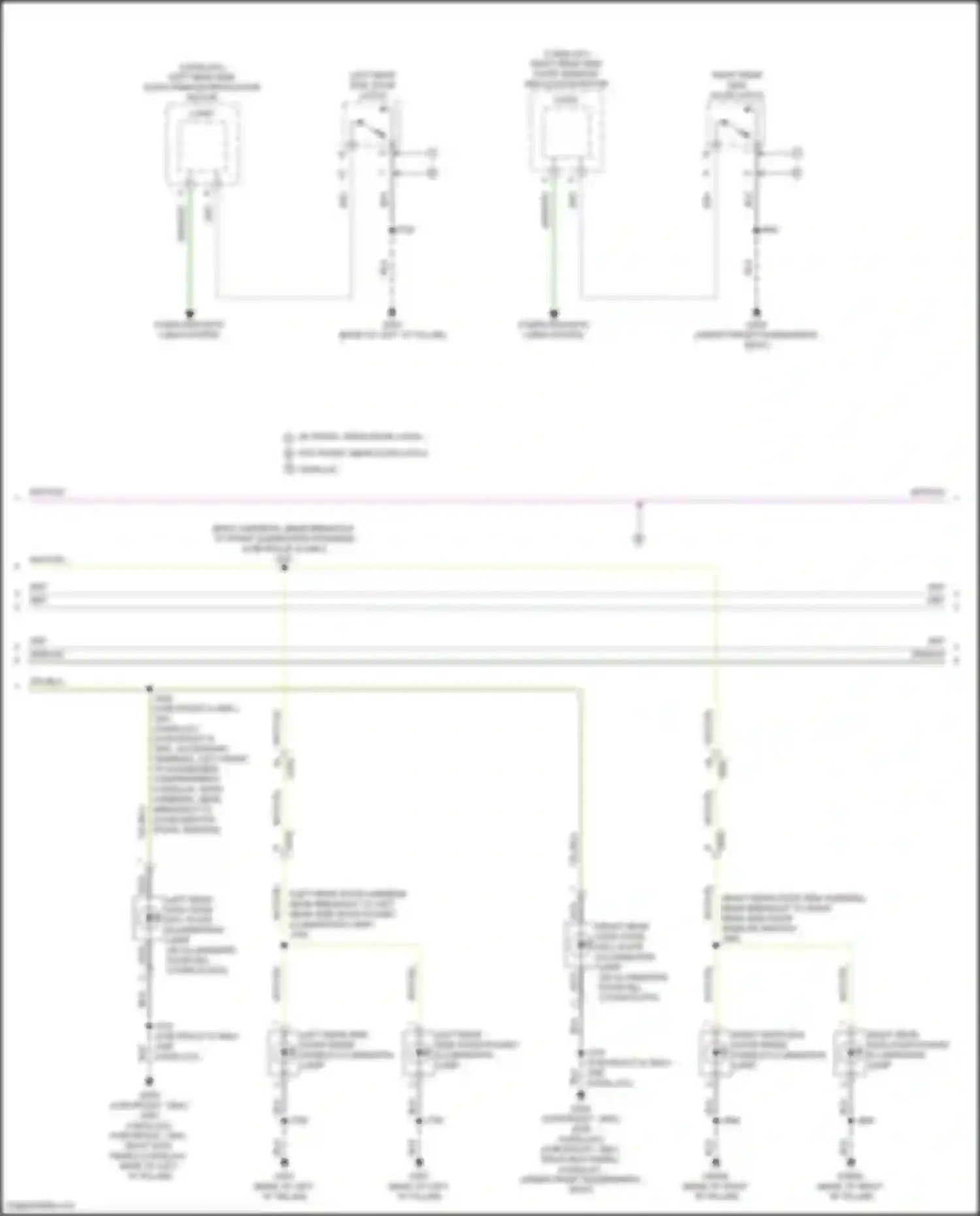 Yukon GMC V (2020-2024): Courtesy lamps circuit (2 of 9)