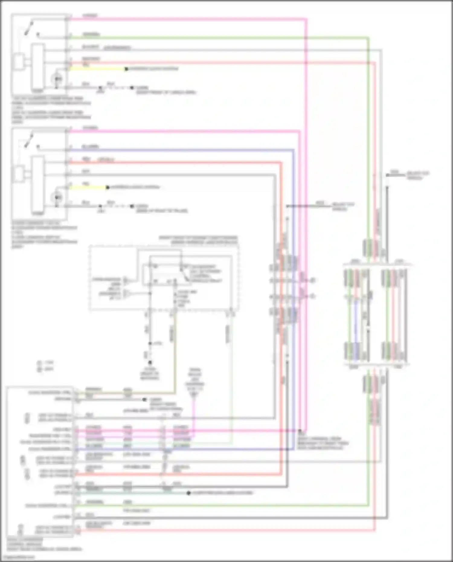 Yukon GMC V (2020-2024): Power distribution circuit (9 of 11)
