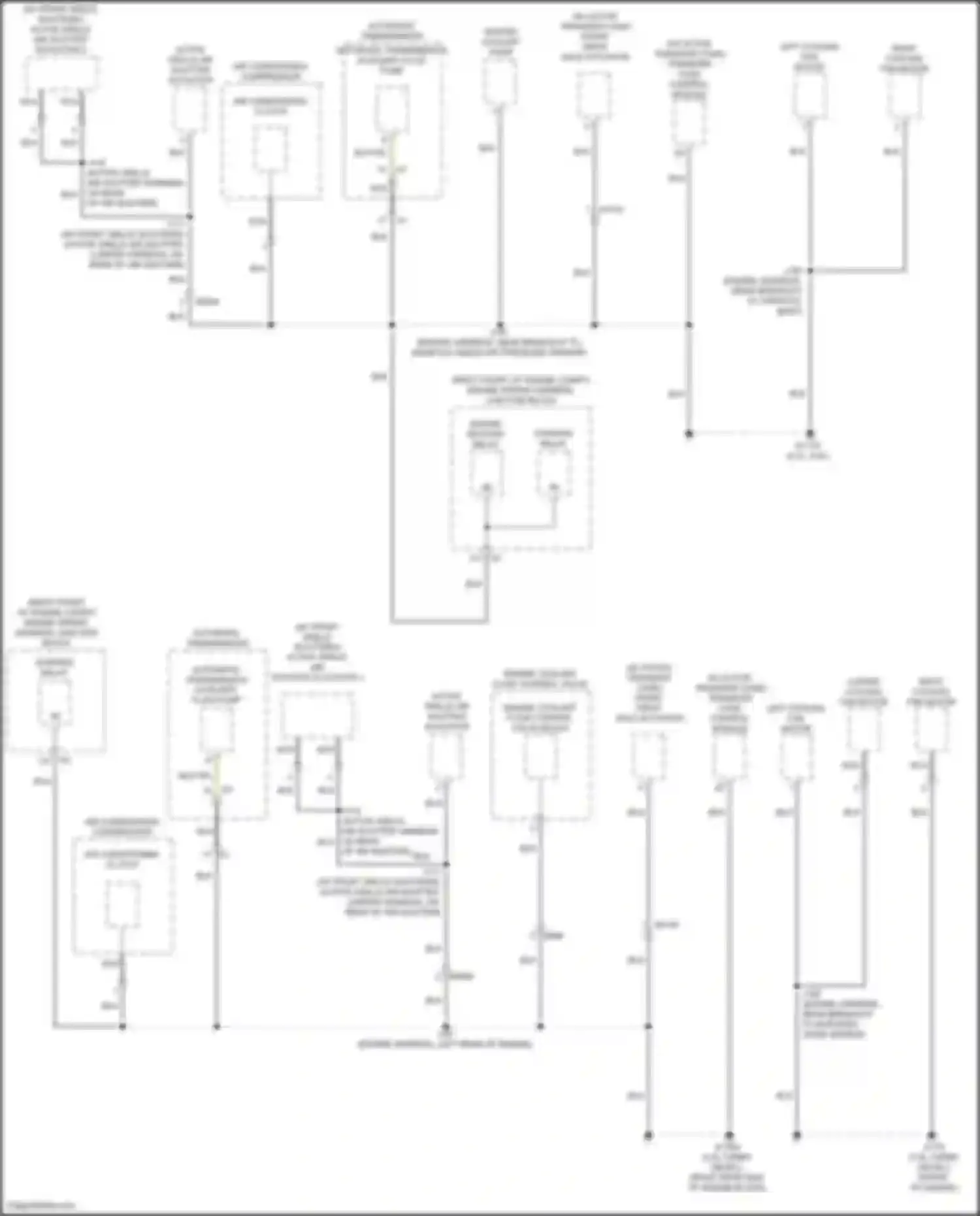 Wiring diagram automatic transmission for GMC Yukon V (2020-2024) (3 of 5)