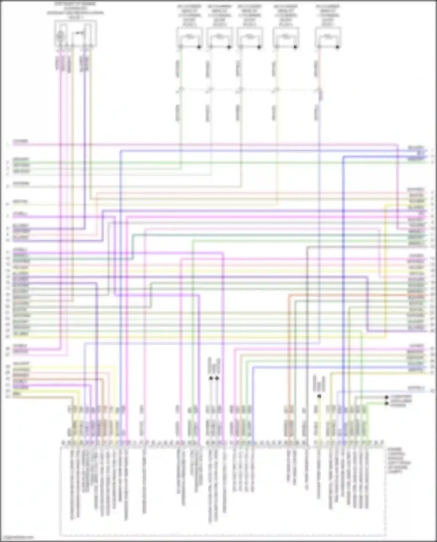 Wiring diagram blk/yel for GMC Yukon V (2020-2024) (32 of 50)
