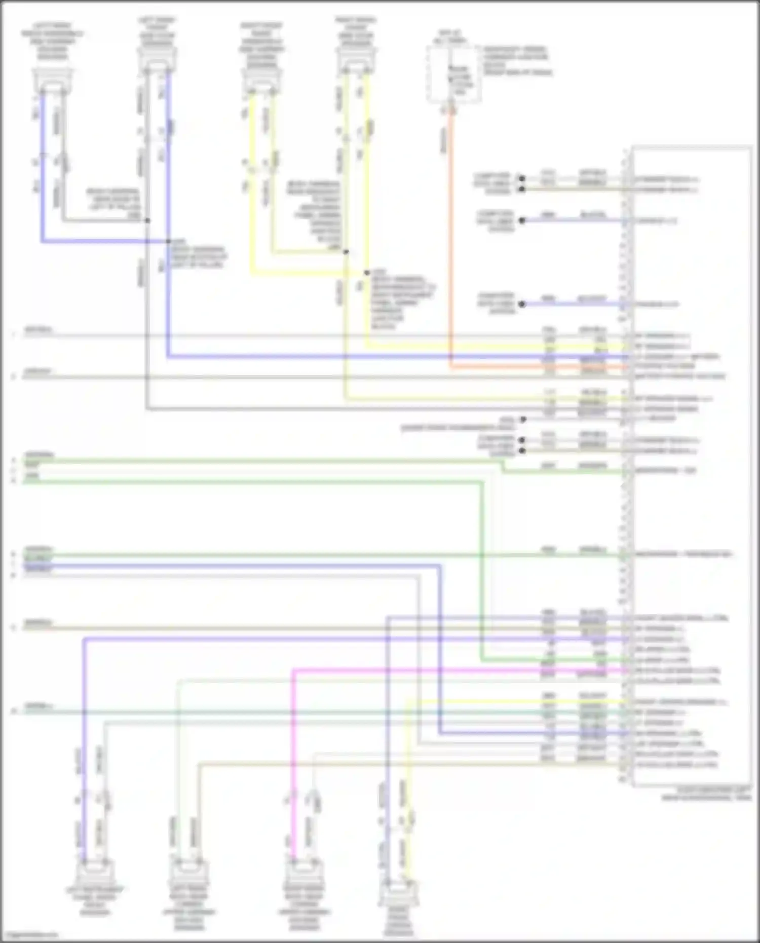 Wiring diagram brn/blk for GMC Yukon V (2020-2024) (8 of 22)
