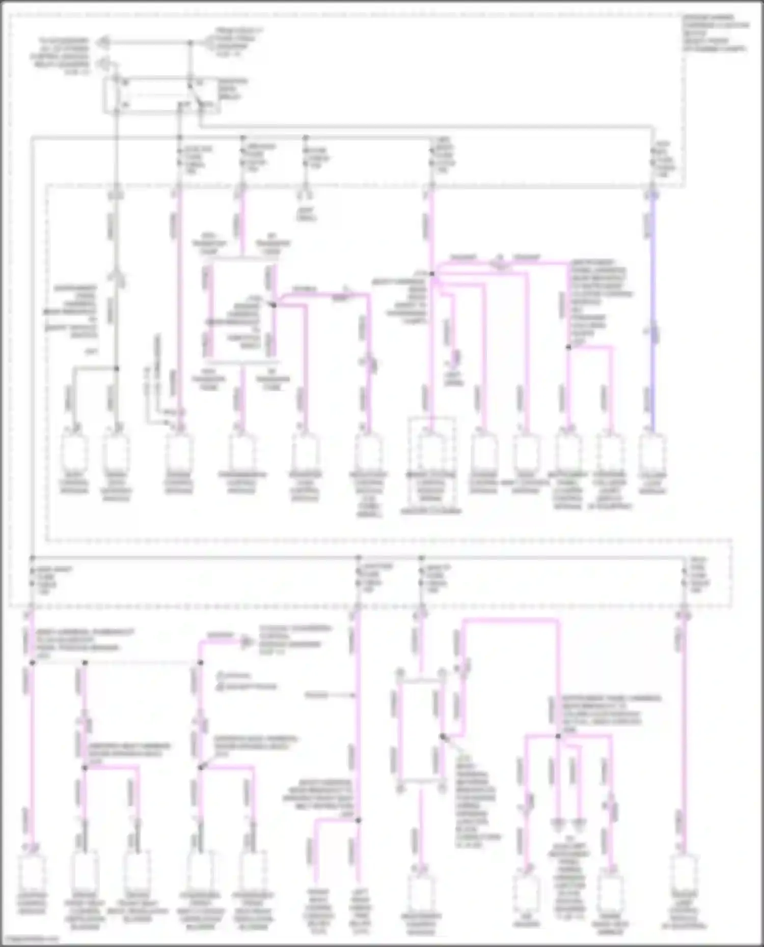Wiring diagram grn/vio for GMC Yukon V (2020-2024) (10 of 46)
