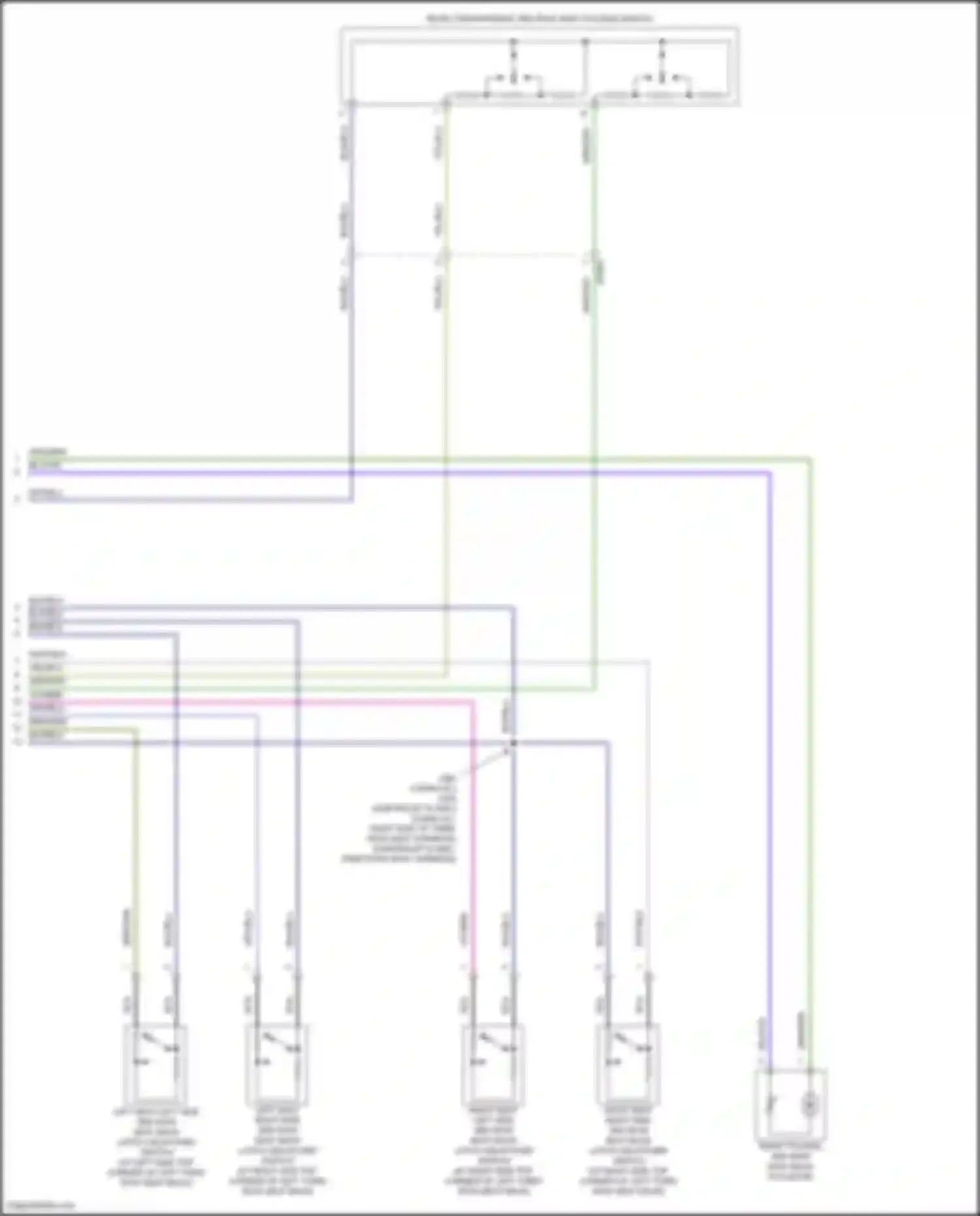 Wiring diagram wht/blk for GMC Yukon V (2020-2024) (20 of 25)