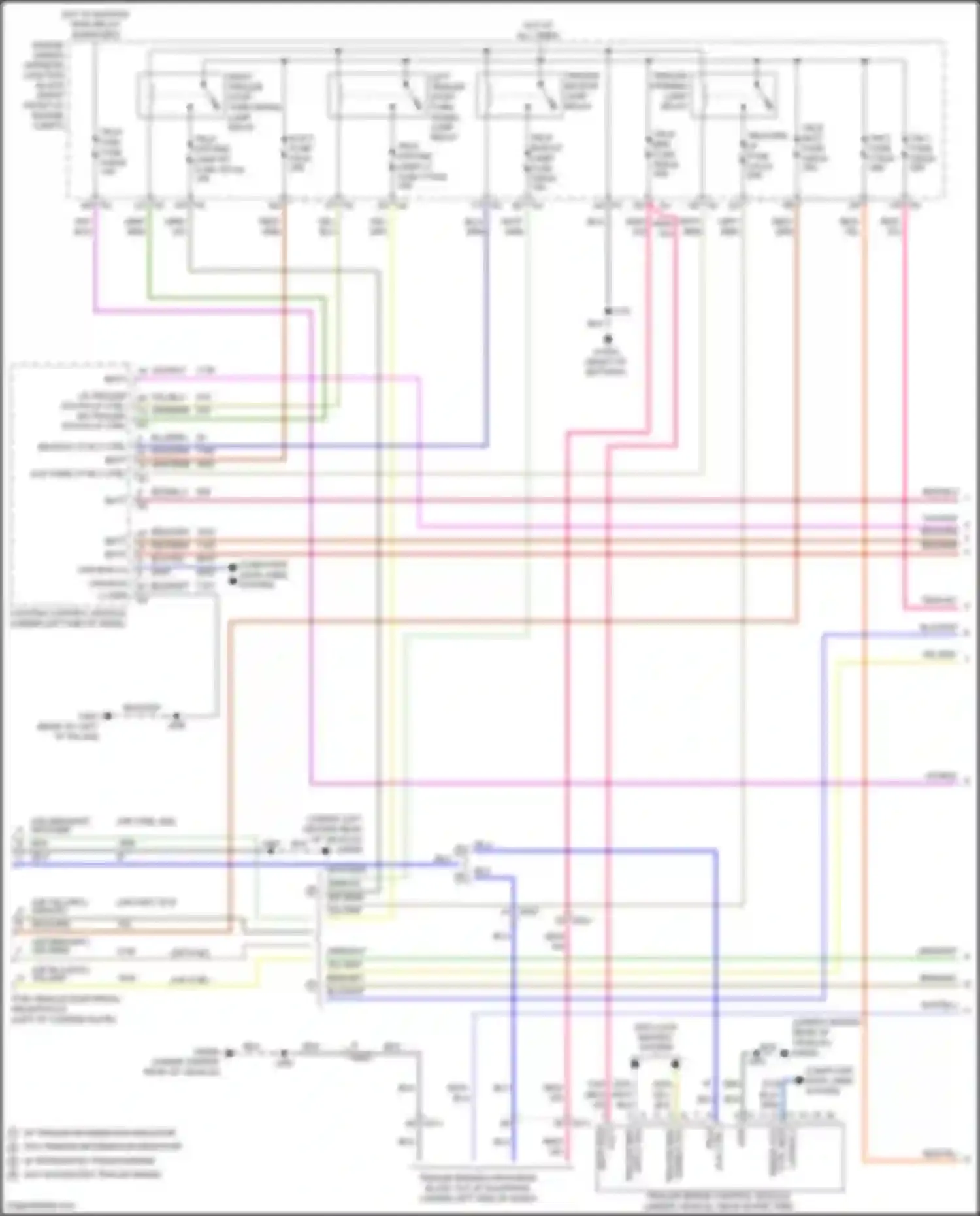 Wiring diagram yel/blu for GMC Yukon V (2020-2024) (20 of 39)