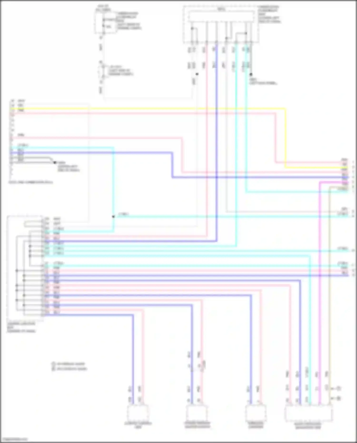 Accord Honda IX facelift (2014-2019): Computer data lines circuit, hybrid (1 of 4)