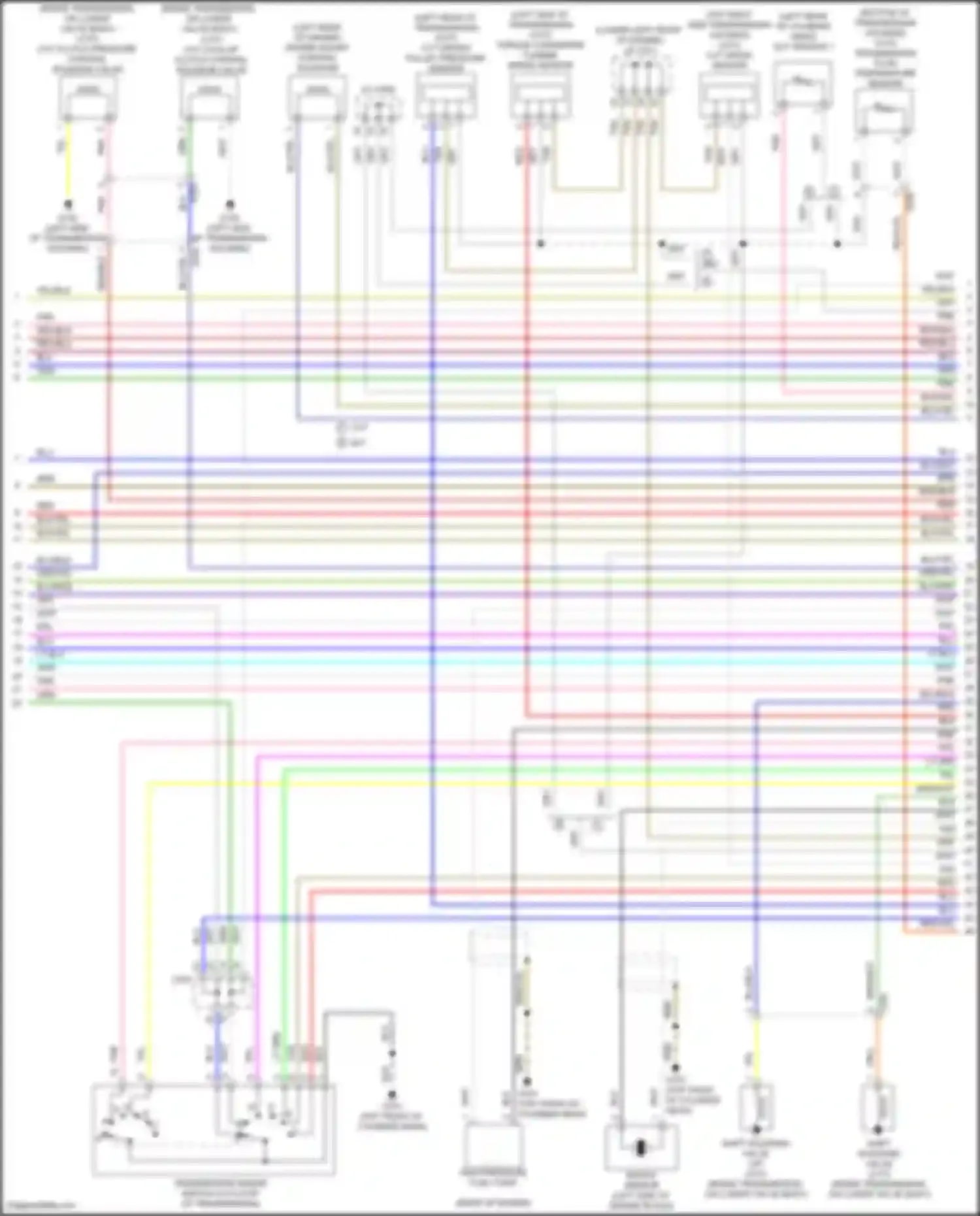 Accord Honda IX facelift (2014-2019): Wiring diagram engine performance 2.4l (4 of 5)