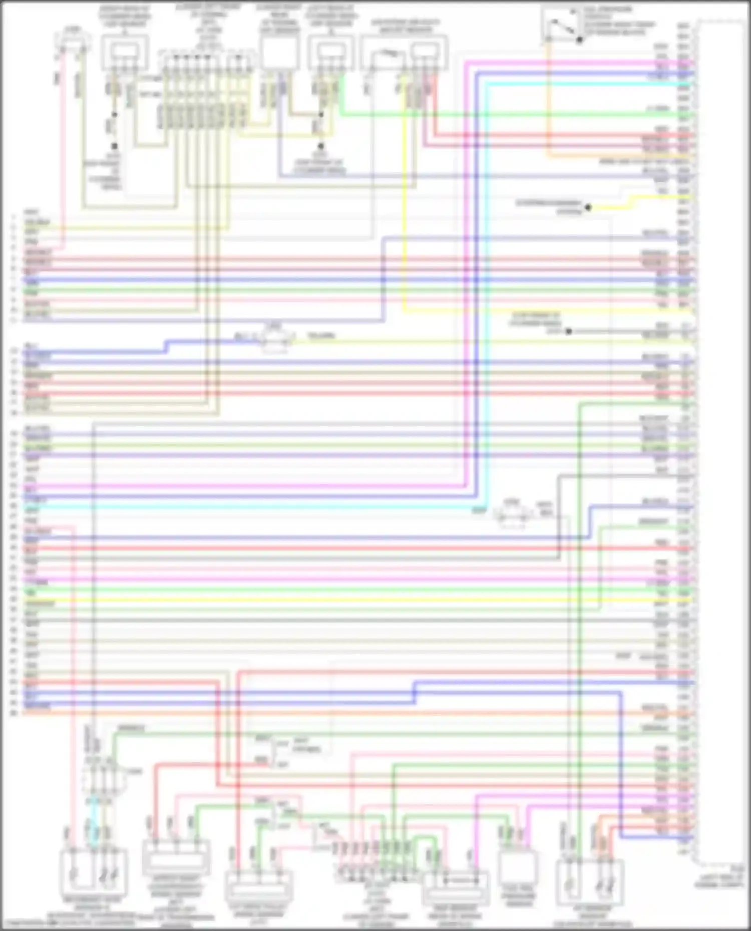 Accord Honda IX facelift (2014-2019): Wiring diagram engine performance 2.4l (5 of 5)