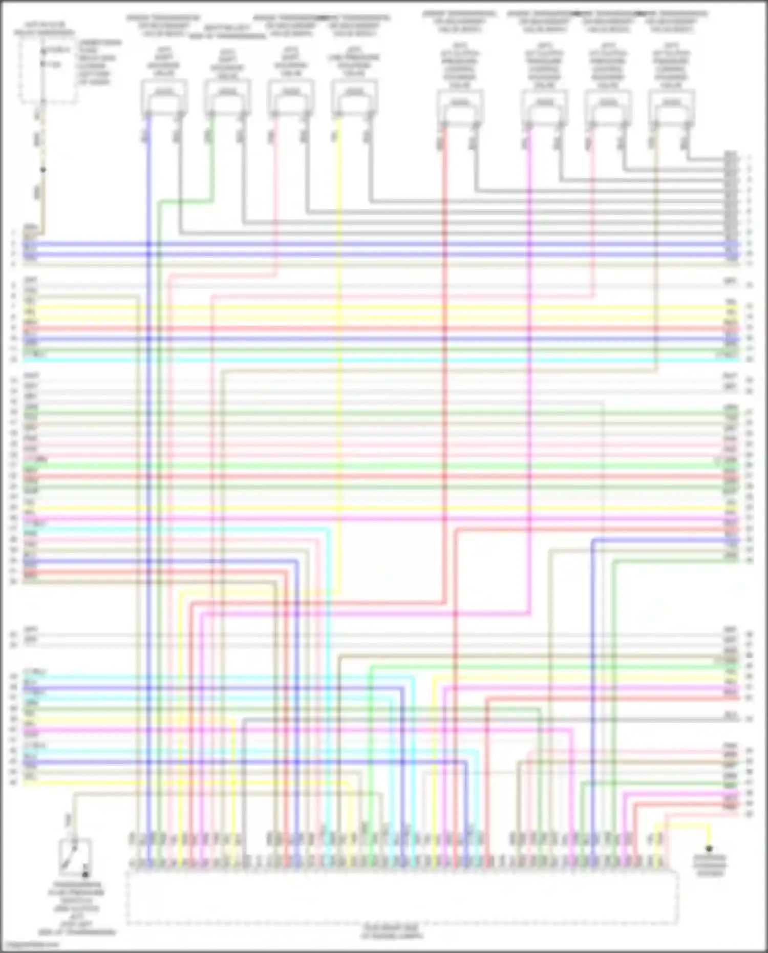 Accord Honda IX facelift (2014-2019): Wiring diagram engine performance 3.5l (5 of 7)