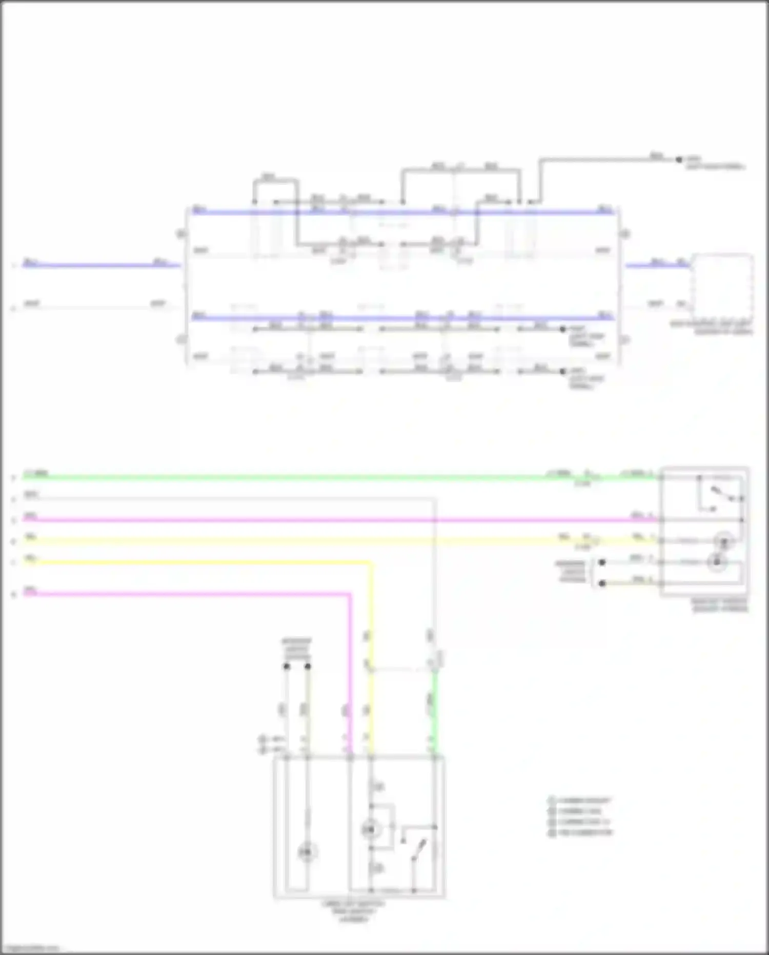 Accord Honda IX facelift (2014-2019): Multipurpose camera circuit (2 of 2)