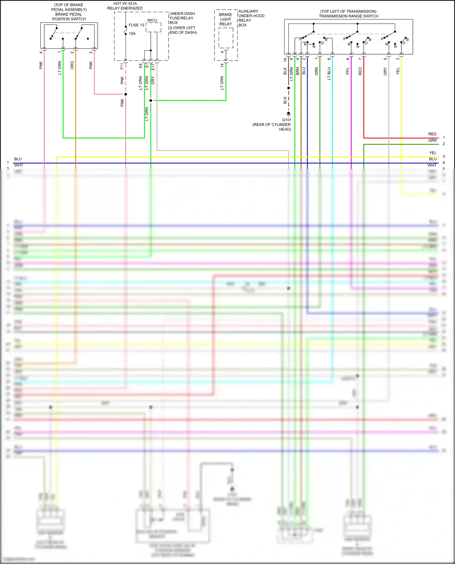Wiring diagram cmp sensor b for Honda Accord IX facelift (2014-2019) (2 of 3)