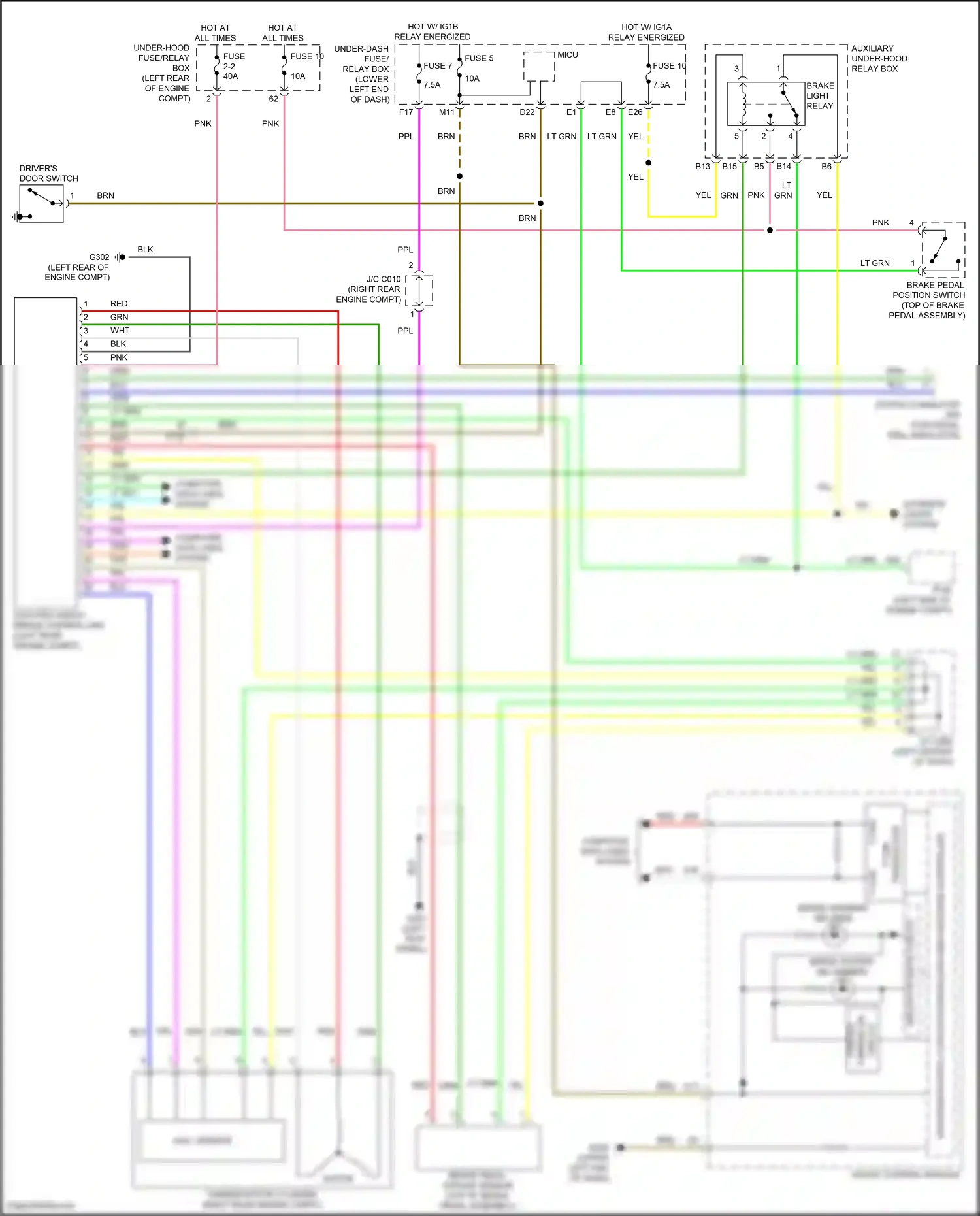 Wiring diagram computer data lines system for Honda Accord IX facelift (2014-2019) (55 of 124)