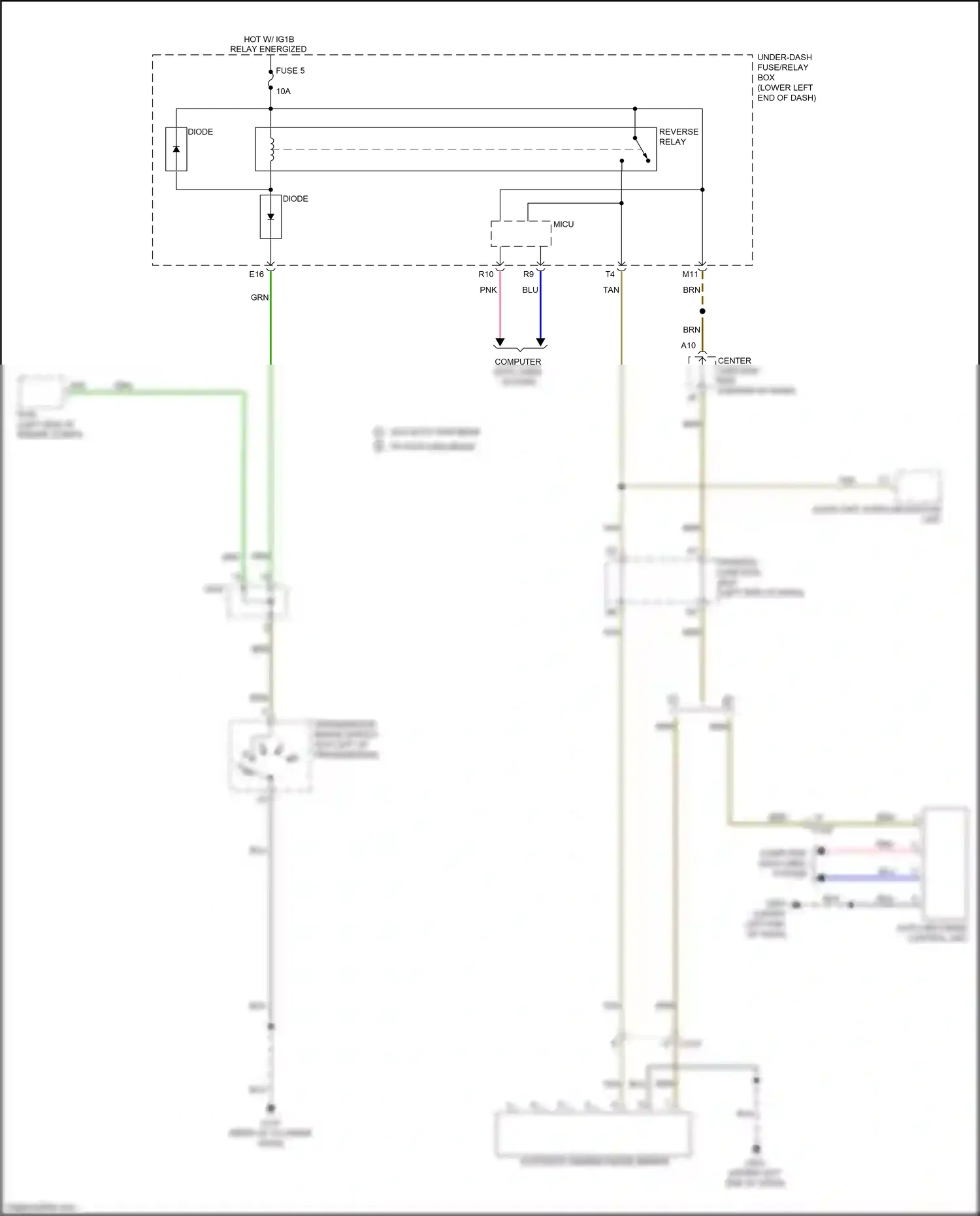 Wiring diagram computer data lines system for Honda Accord IX facelift (2014-2019) (62 of 124)