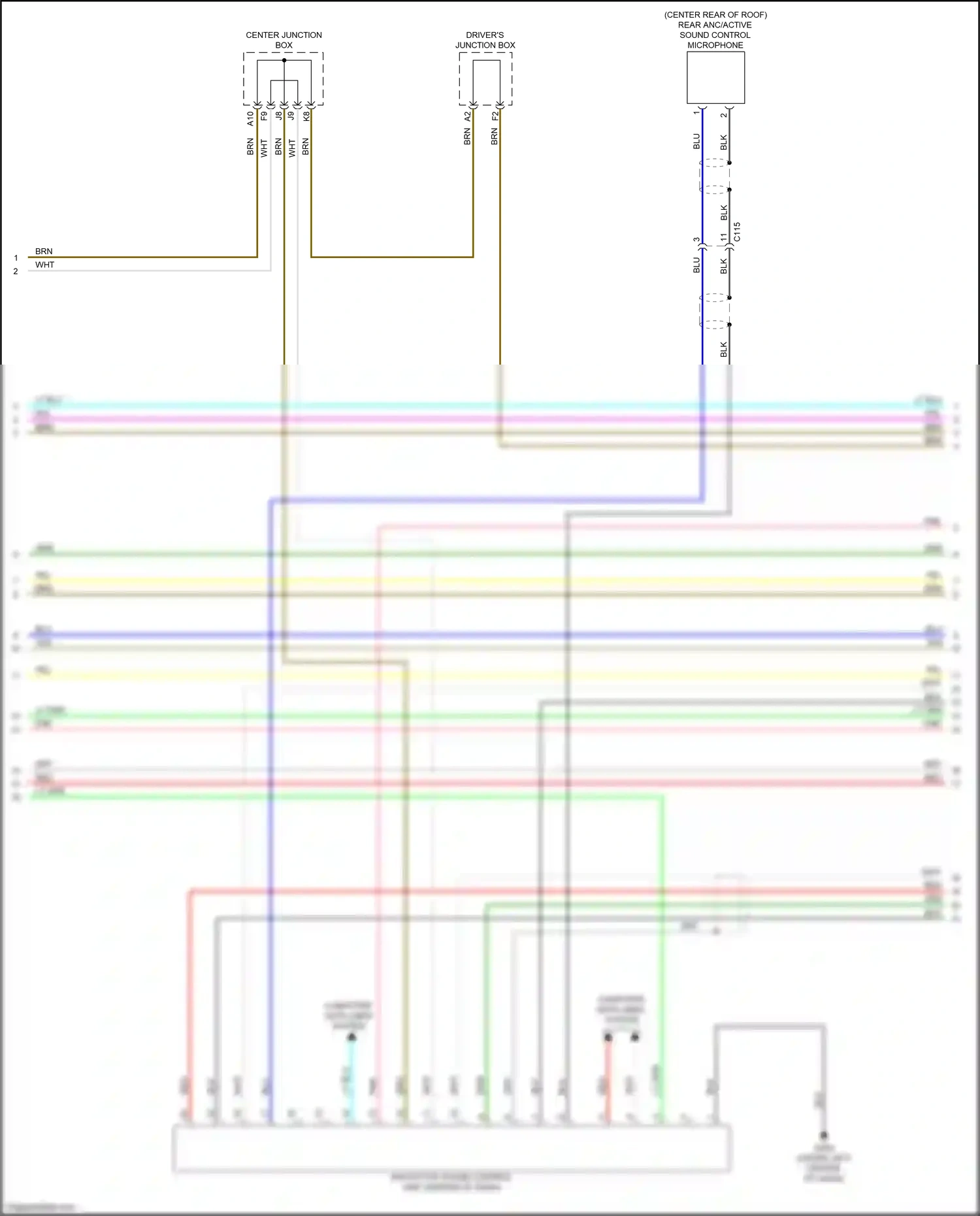 Wiring diagram computer data lines system for Honda Accord IX facelift (2014-2019) (28 of 124)