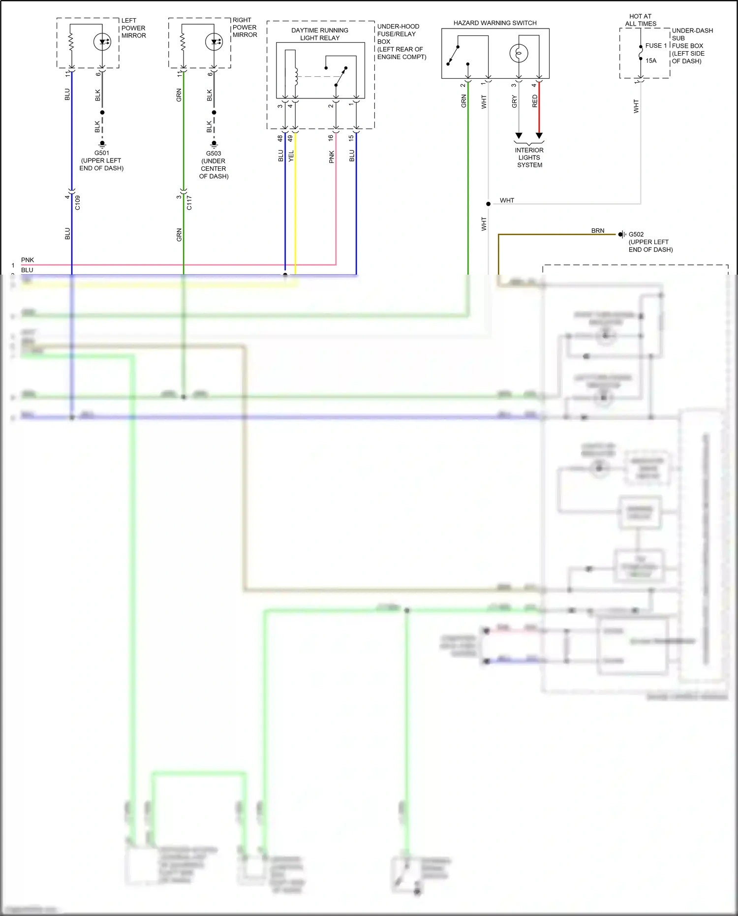 Wiring diagram computer data lines system for Honda Accord IX facelift (2014-2019) (12 of 124)