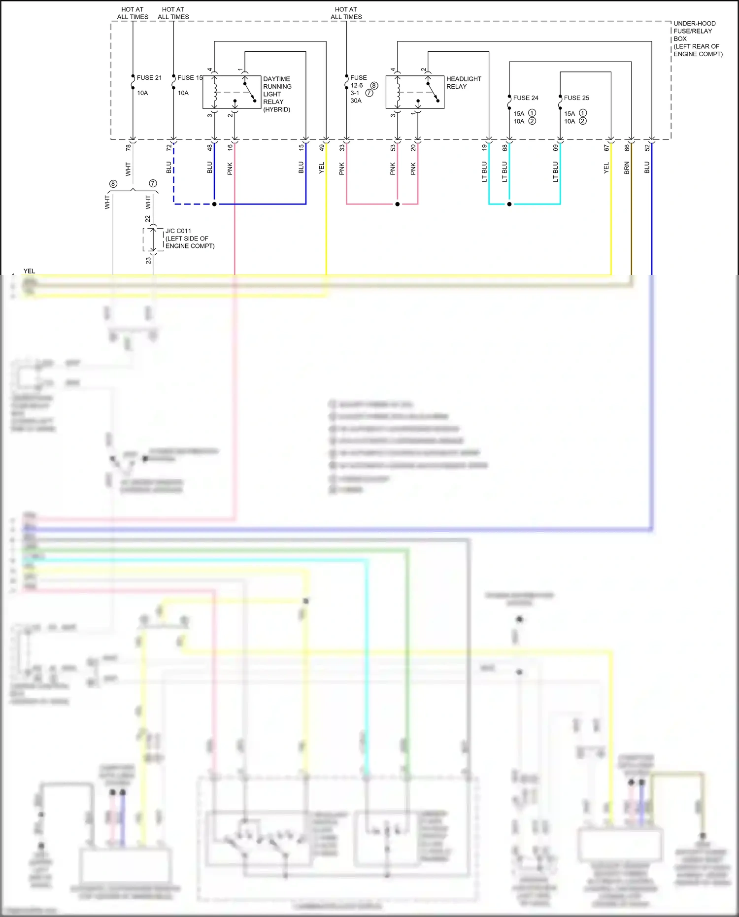 Wiring diagram computer data lines system for Honda Accord IX facelift (2014-2019) (22 of 124)