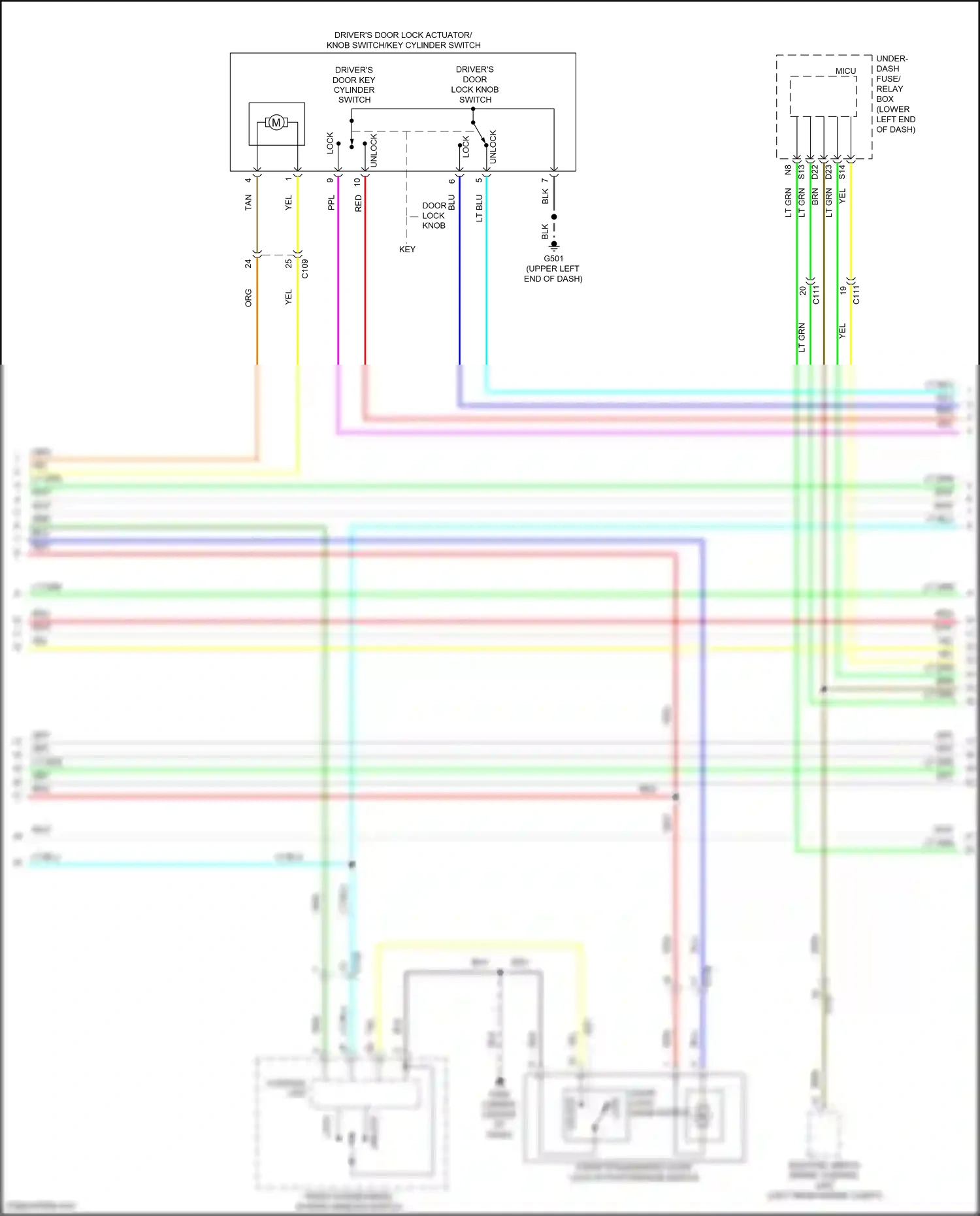 Wiring diagram control unit) for Honda Accord IX facelift (2014-2019) (3 of 17)