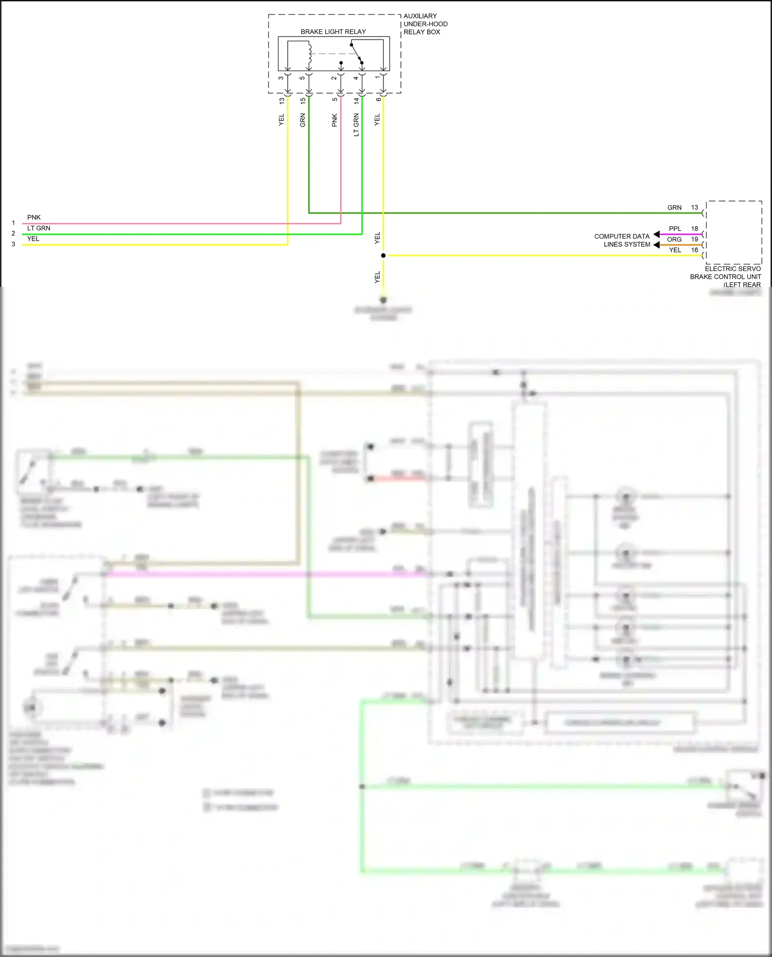 Wiring diagram controller area network controller for Honda Accord IX facelift (2014-2019) (1 of 2)