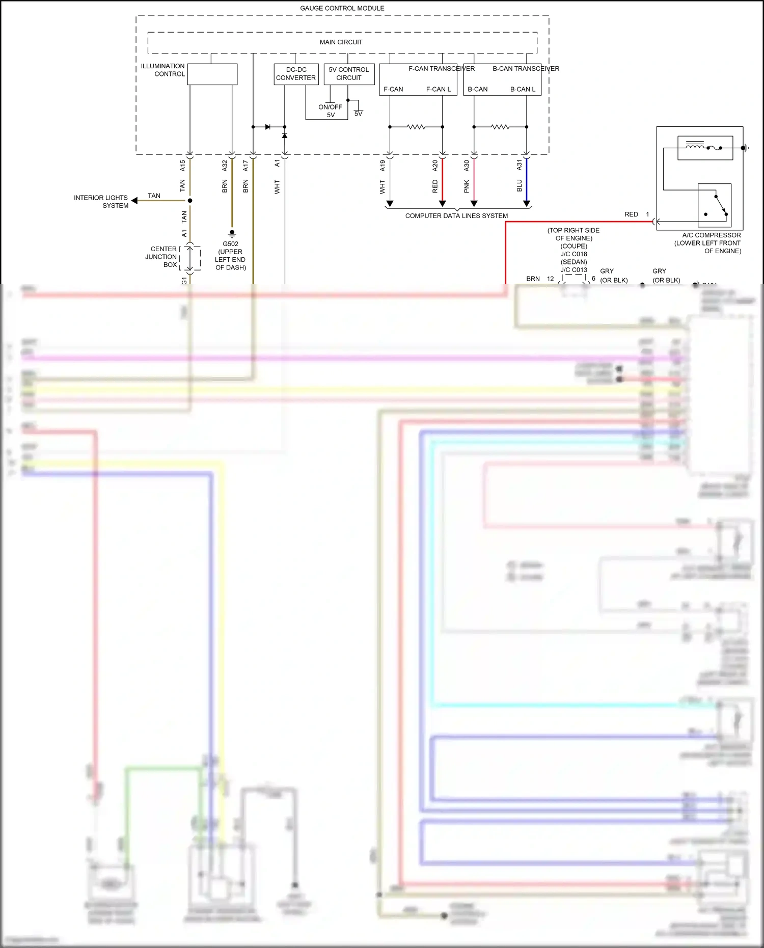 Wiring diagram engine controls system for Honda Accord IX facelift (2014-2019) (14 of 14)