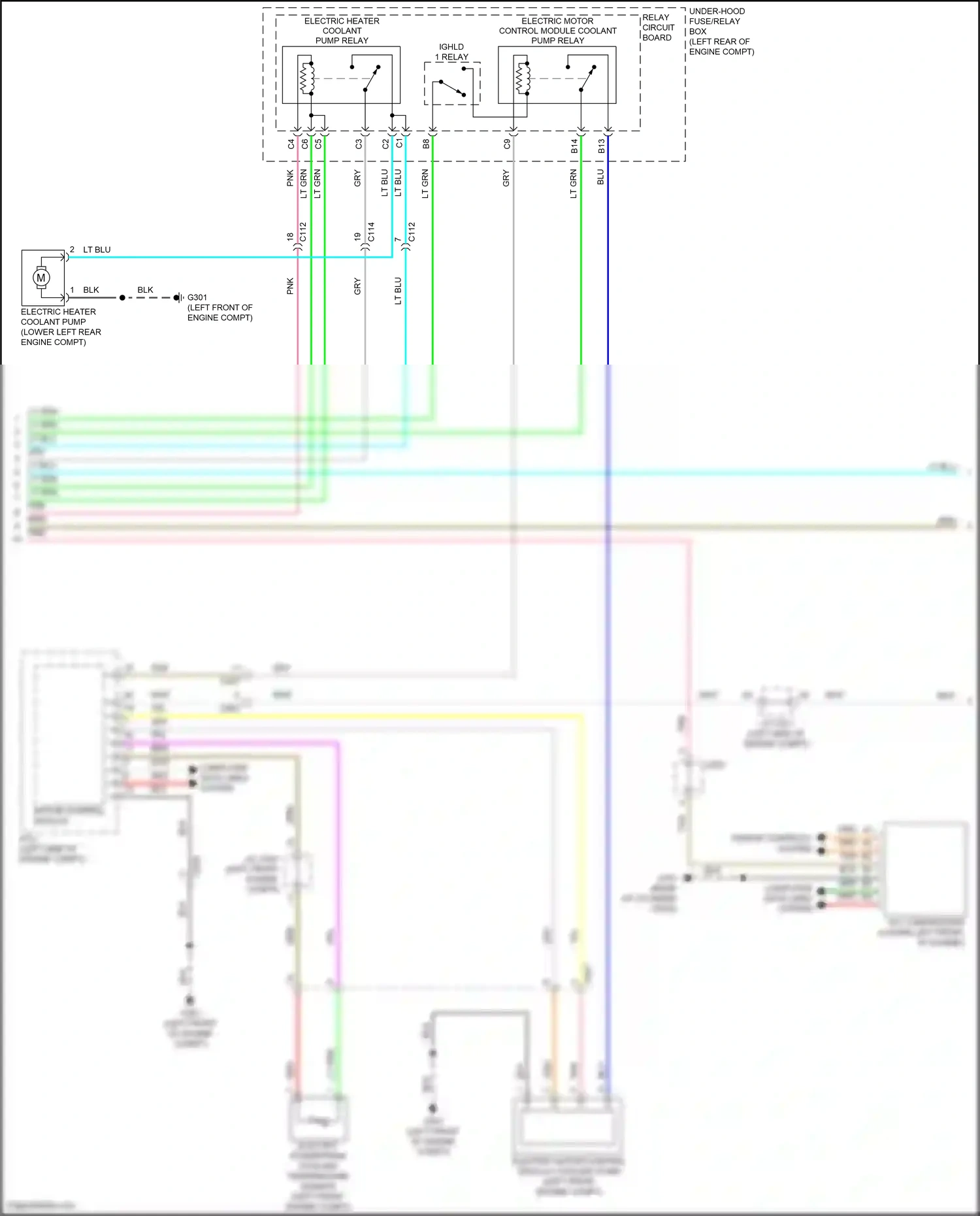 Wiring diagram engine controls system for Honda Accord IX facelift (2014-2019) (1 of 14)