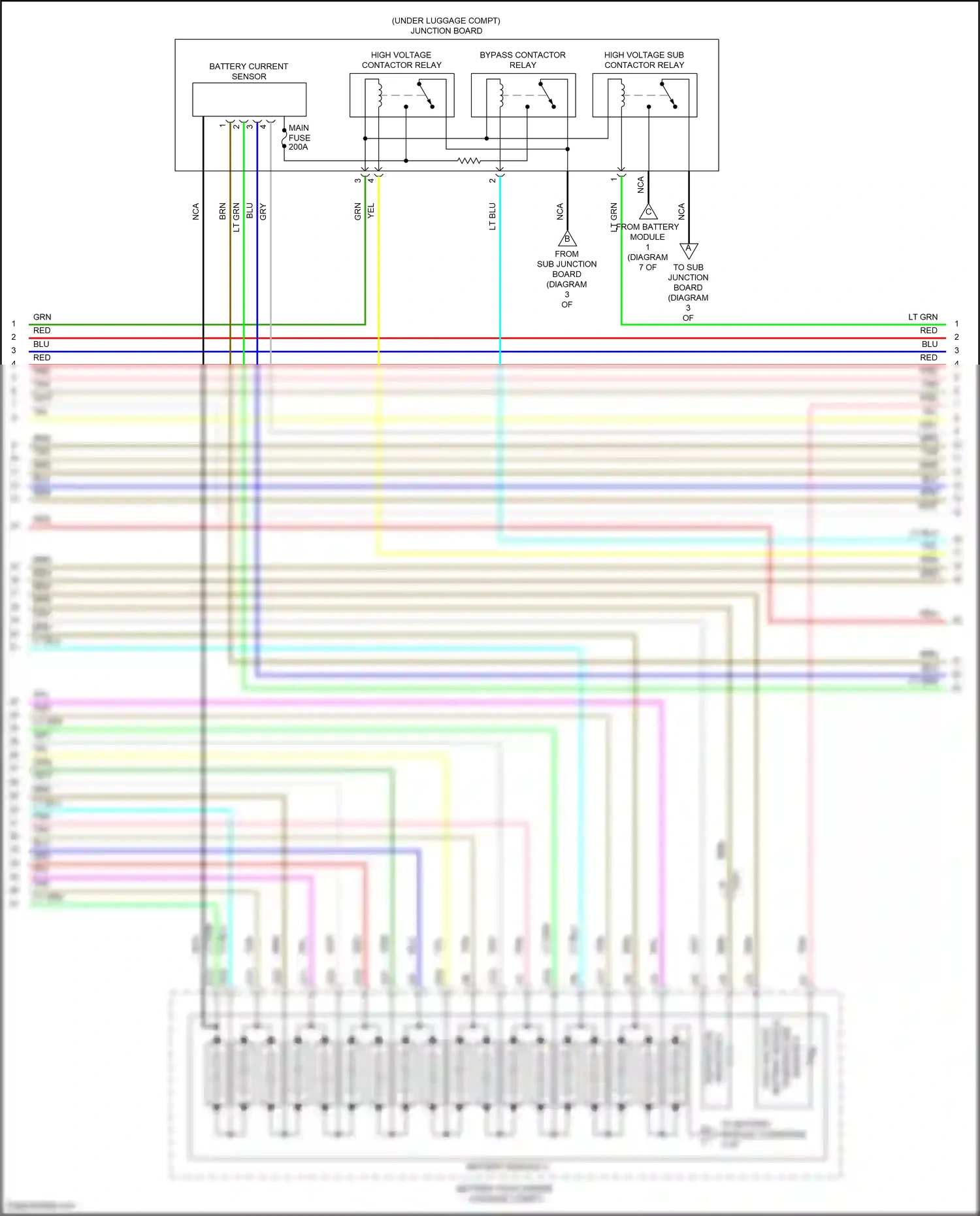 Wiring diagram sensor 6 for Honda Accord IX facelift (2014-2019) (1 of 1)