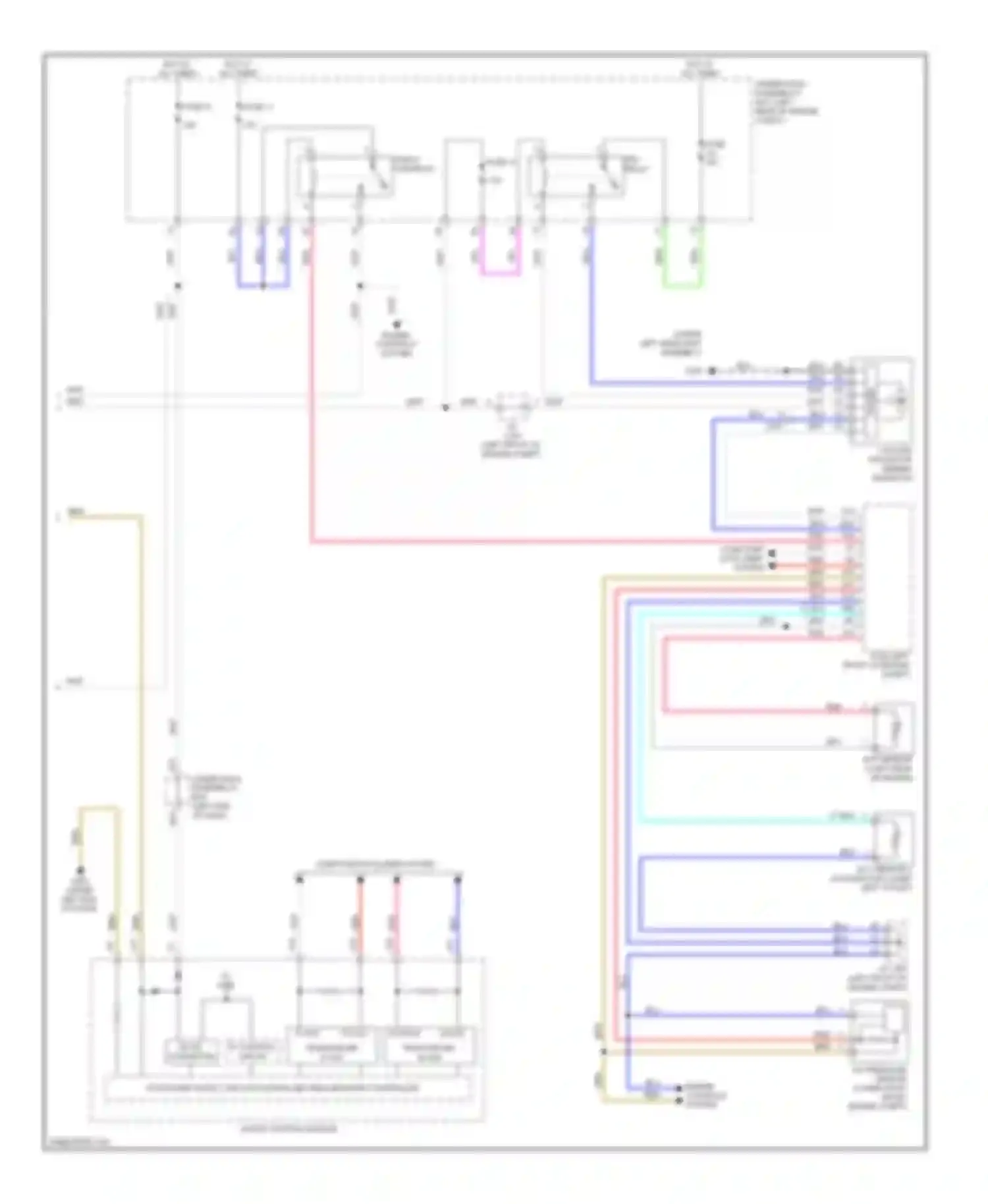 Accord Honda IX (2012-2016): Automatic a/c circuit, plug-in hybrid (4 of 4)