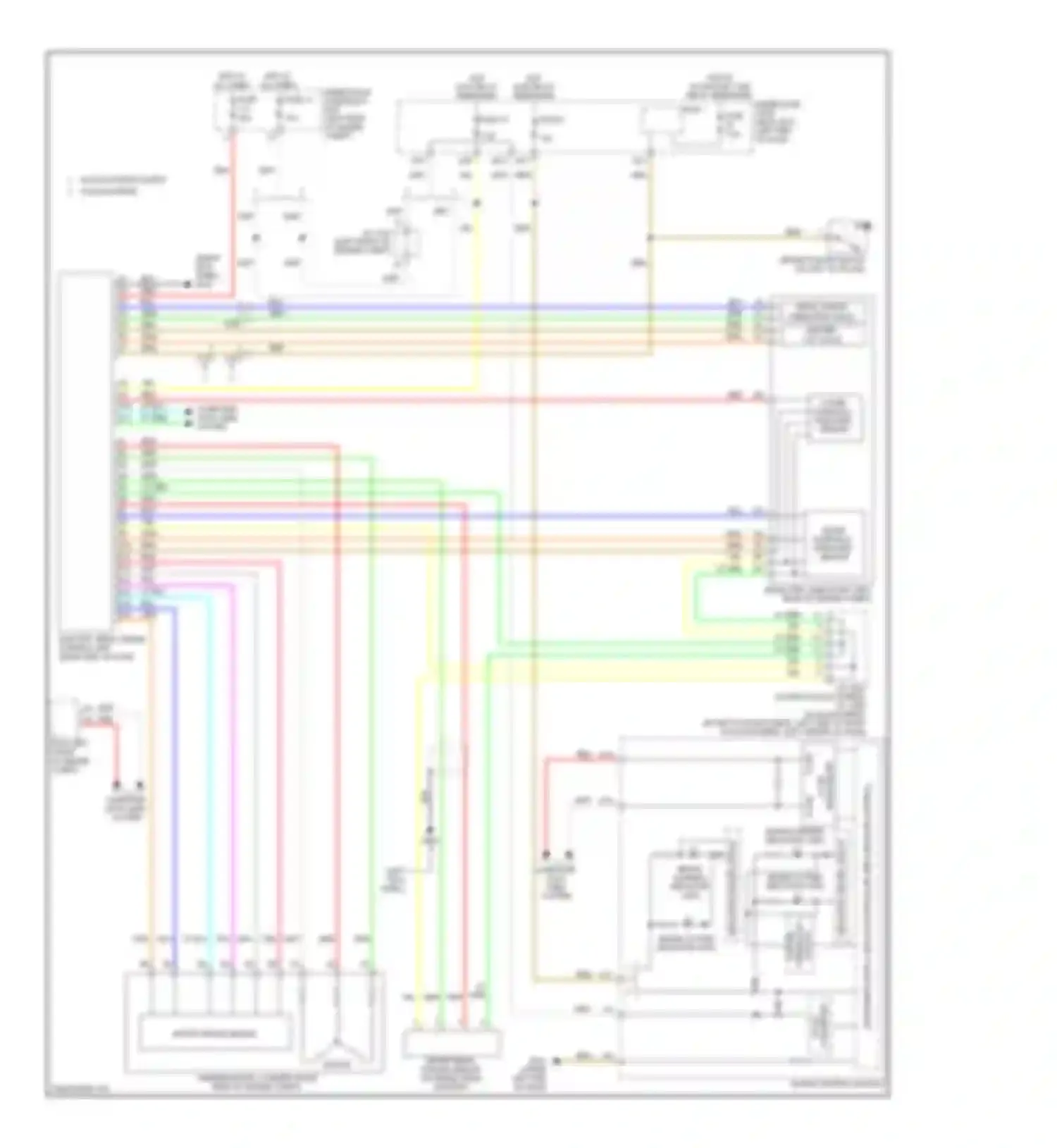 Accord Honda IX (2012-2016): Electric servo brake system circuit, hybrid