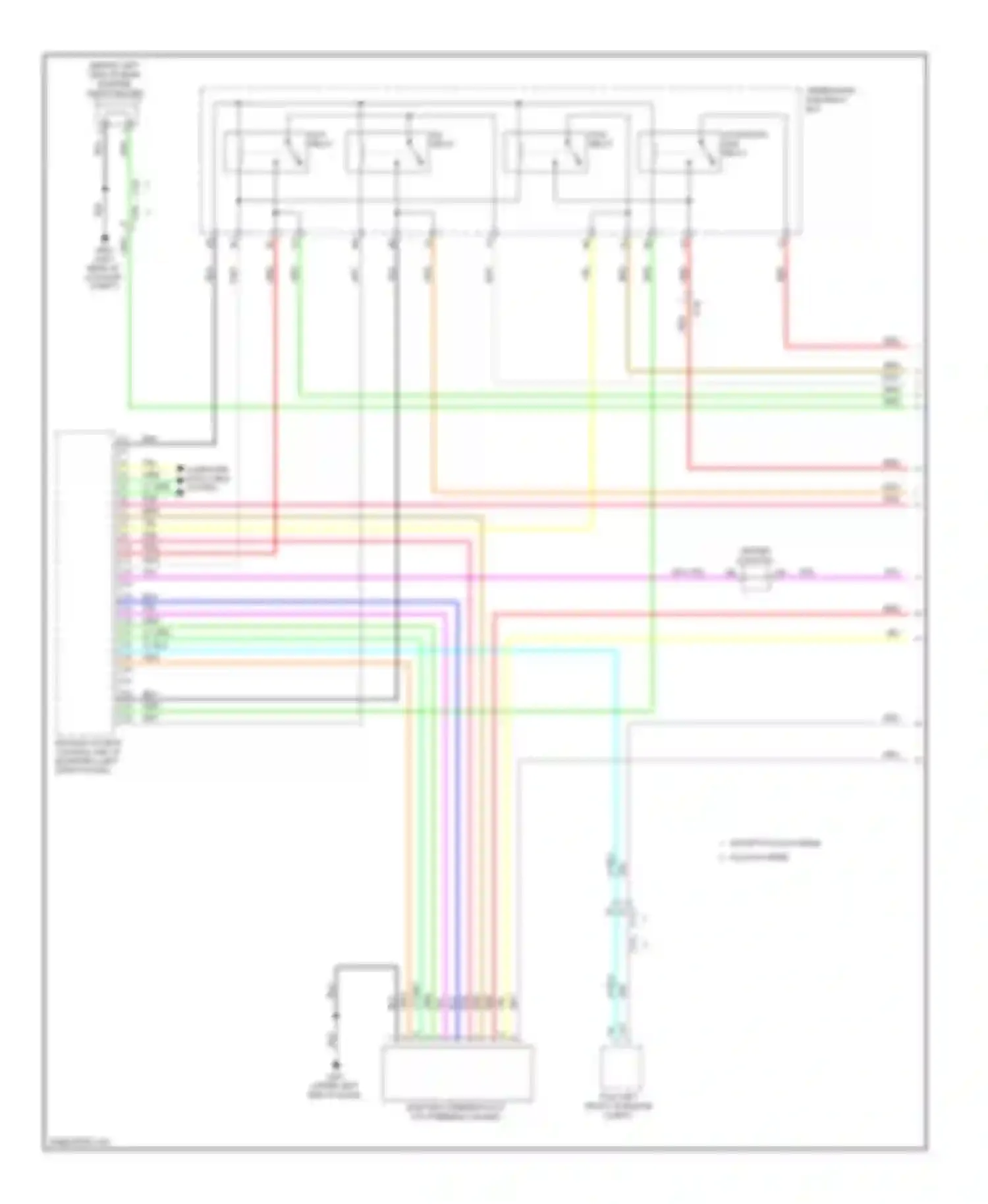 Accord Honda IX (2012-2016): Forced entry circuit, hybrid (1 of 6)