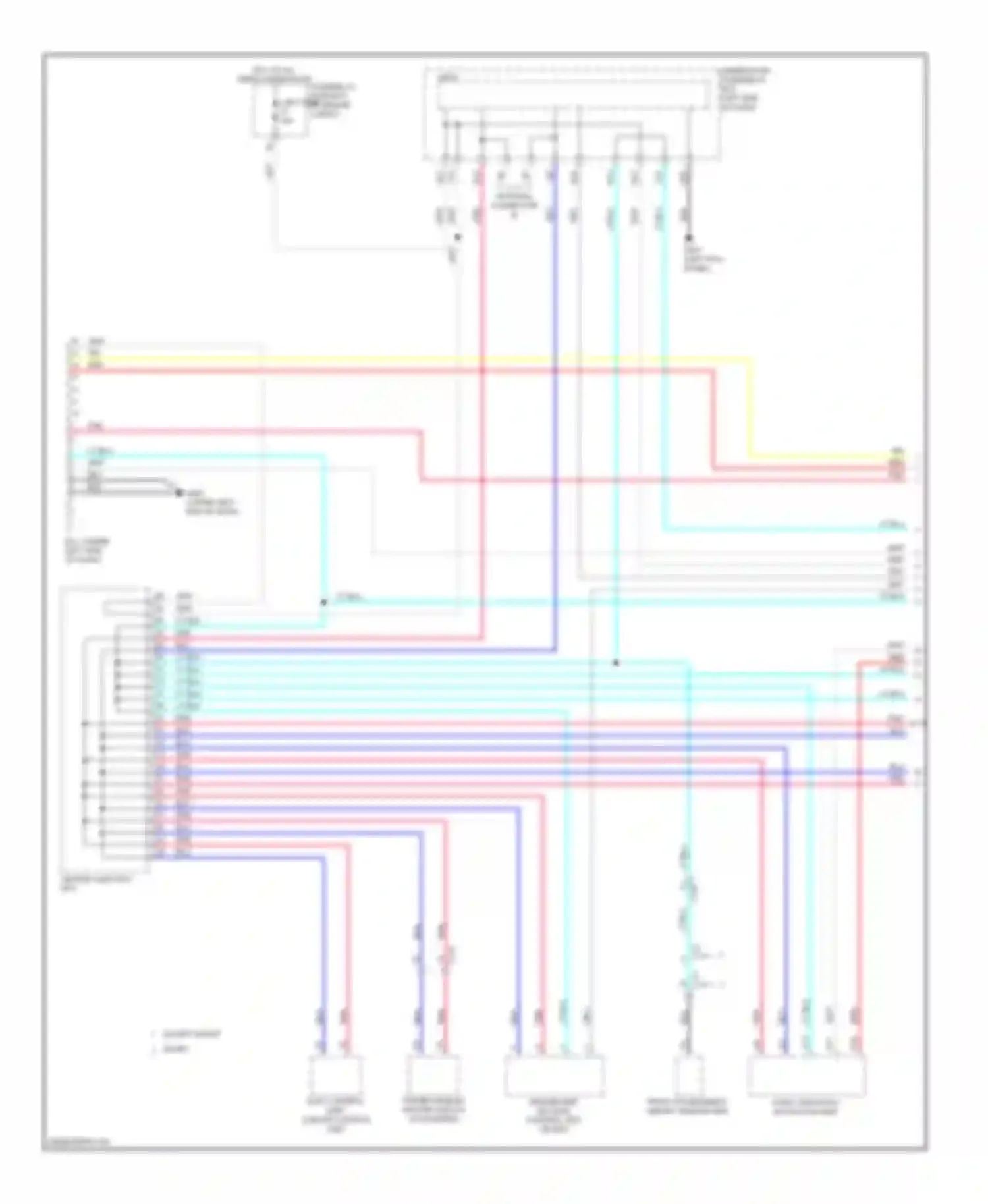 Accord Honda IX (2012-2016): Computer data lines circuit, except hybrid (1 of 4)