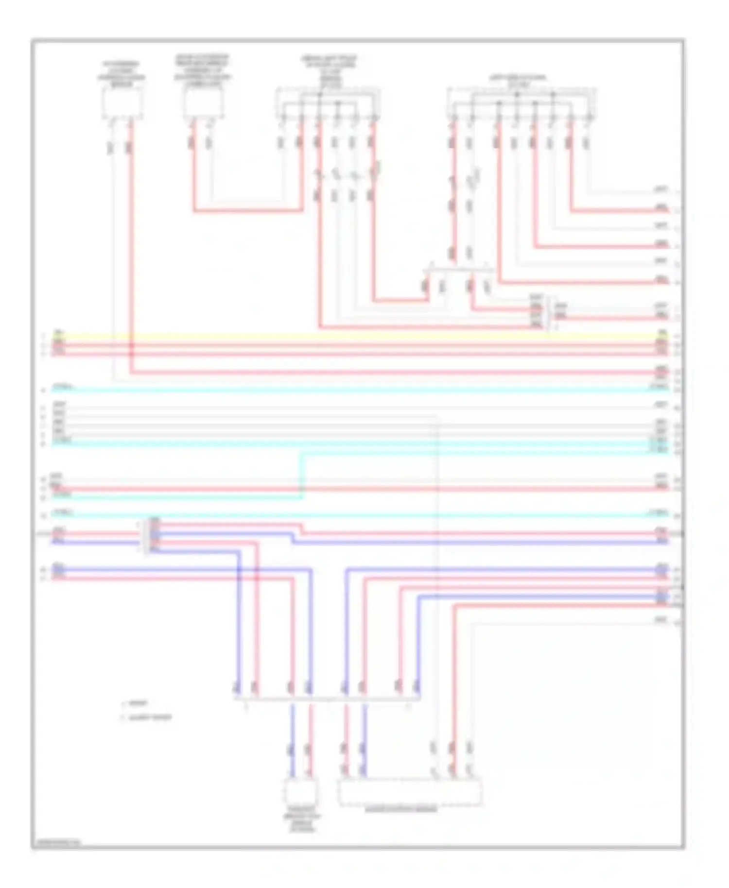 Accord Honda IX (2012-2016): Computer data lines circuit, except hybrid (2 of 4)