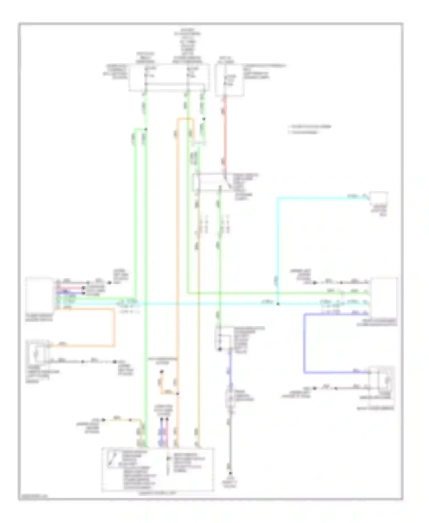 Accord Honda IX (2012-2016): Defoggers circuit, hybrid