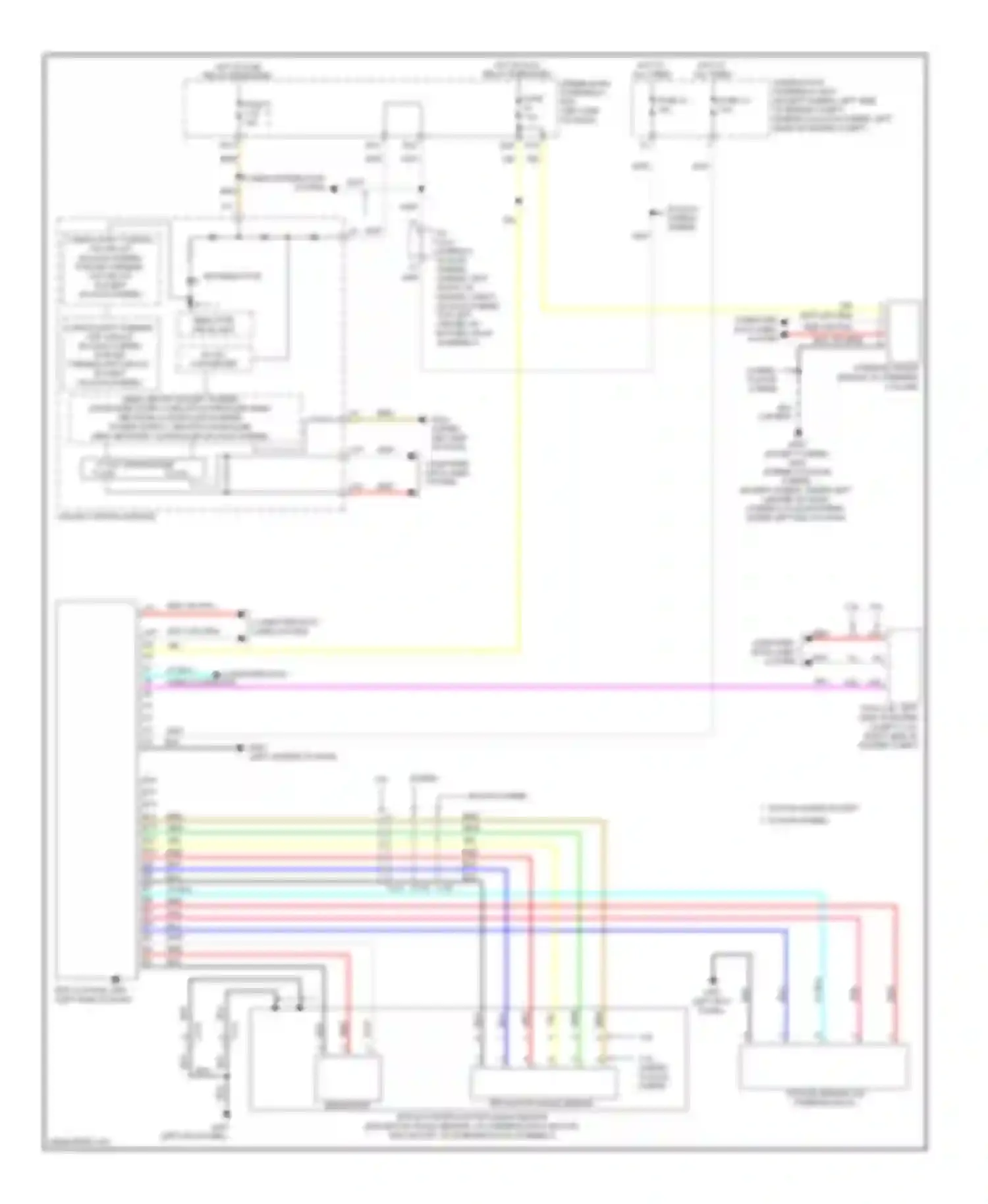 Accord Honda IX (2012-2016): Electronic power steering circuit