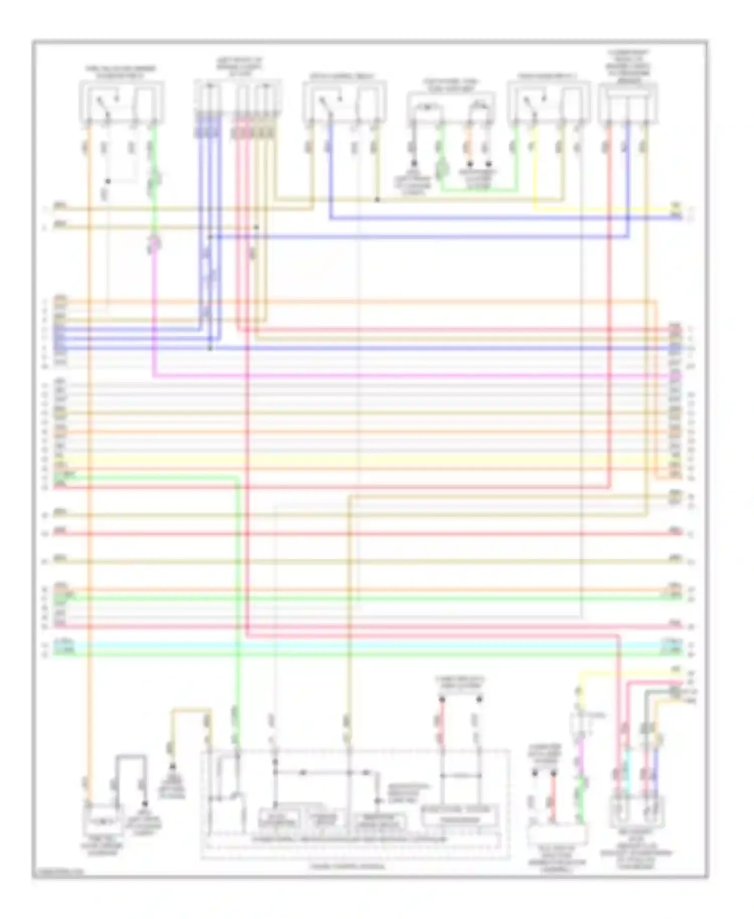 Accord Honda IX (2012-2016): Wiring diagram engine performance 2.0l hybrid, engine controls circuit, plug-in hybrid (2 of 6)
