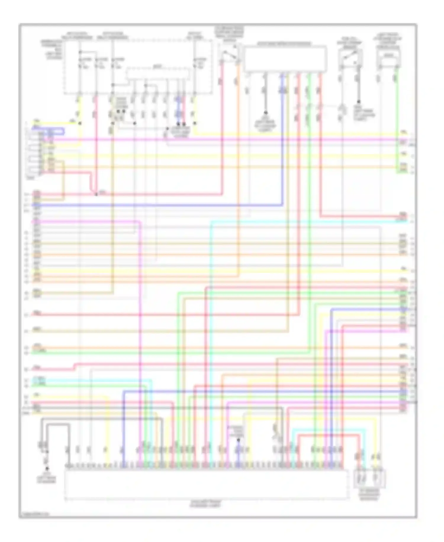 Accord Honda IX (2012-2016): Wiring diagram engine performance 2.0l hybrid, engine controls circuit, plug-in hybrid (3 of 6)