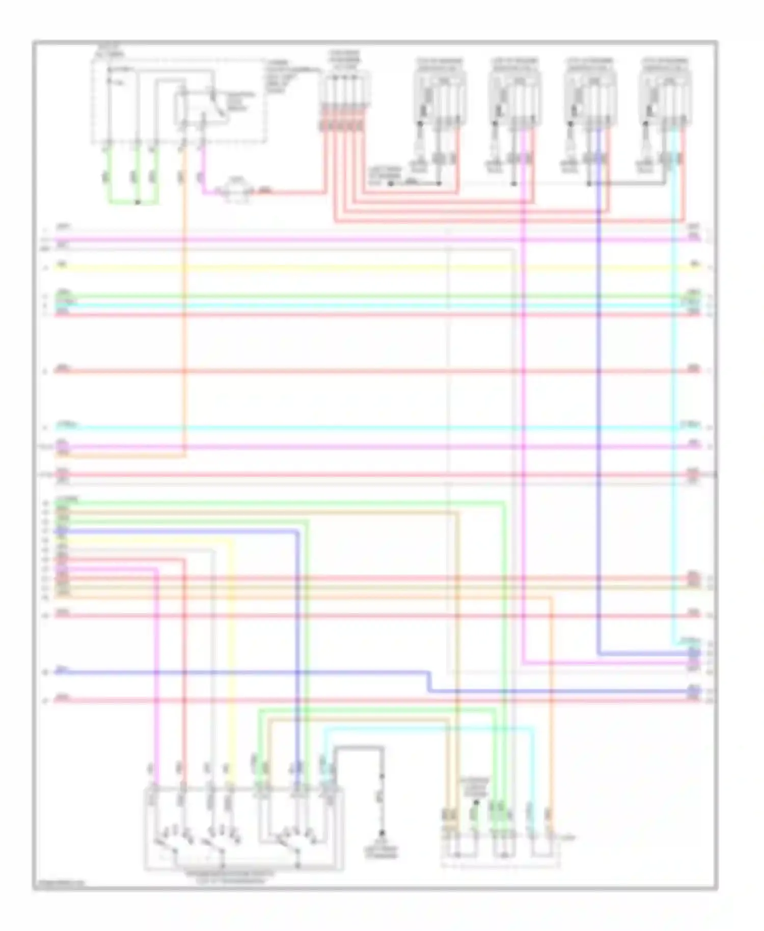 Accord Honda IX (2012-2016): Wiring diagram engine performance 2.0l hybrid, engine controls circuit, plug-in hybrid (5 of 6)
