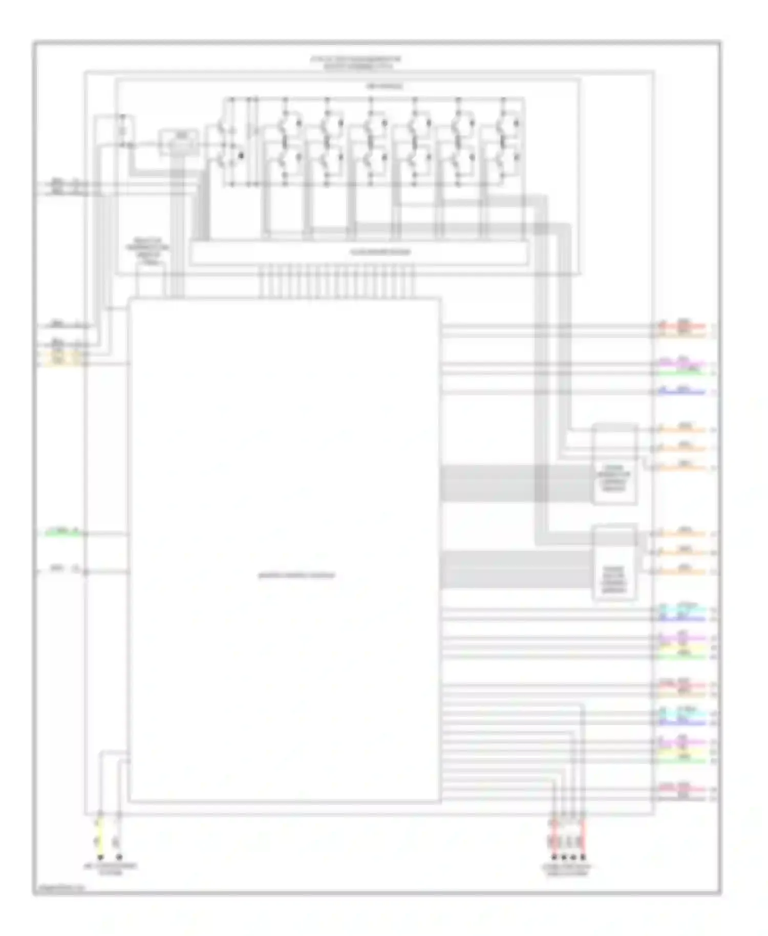 Accord Honda IX (2012-2016): Wiring diagram engine performance 2.0l hybrid, hybrid system circuit, plug-in hybrid (9 of 10)