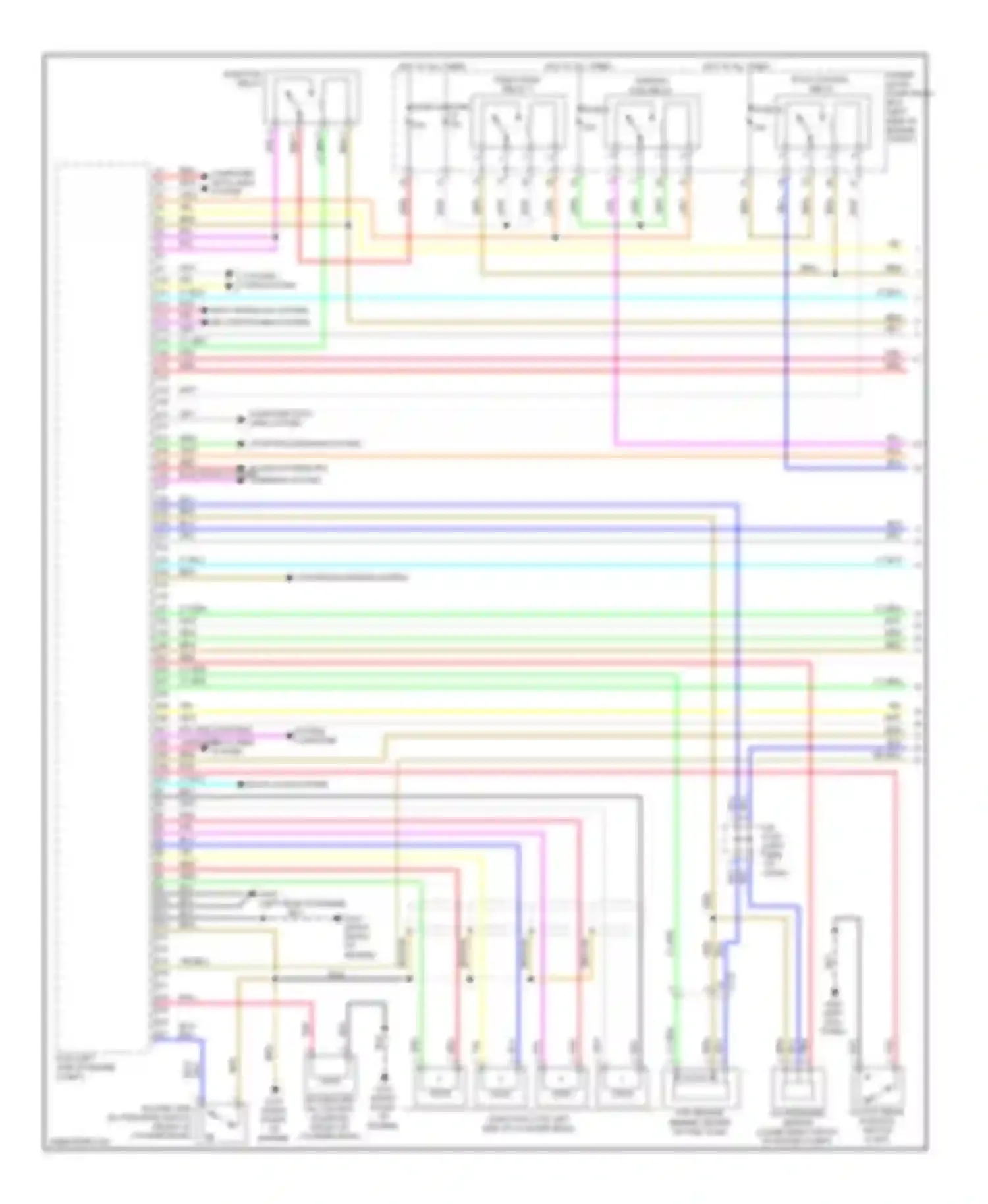 Accord Honda IX (2012-2016): Wiring diagram engine performance 2.4l (1 of 5)