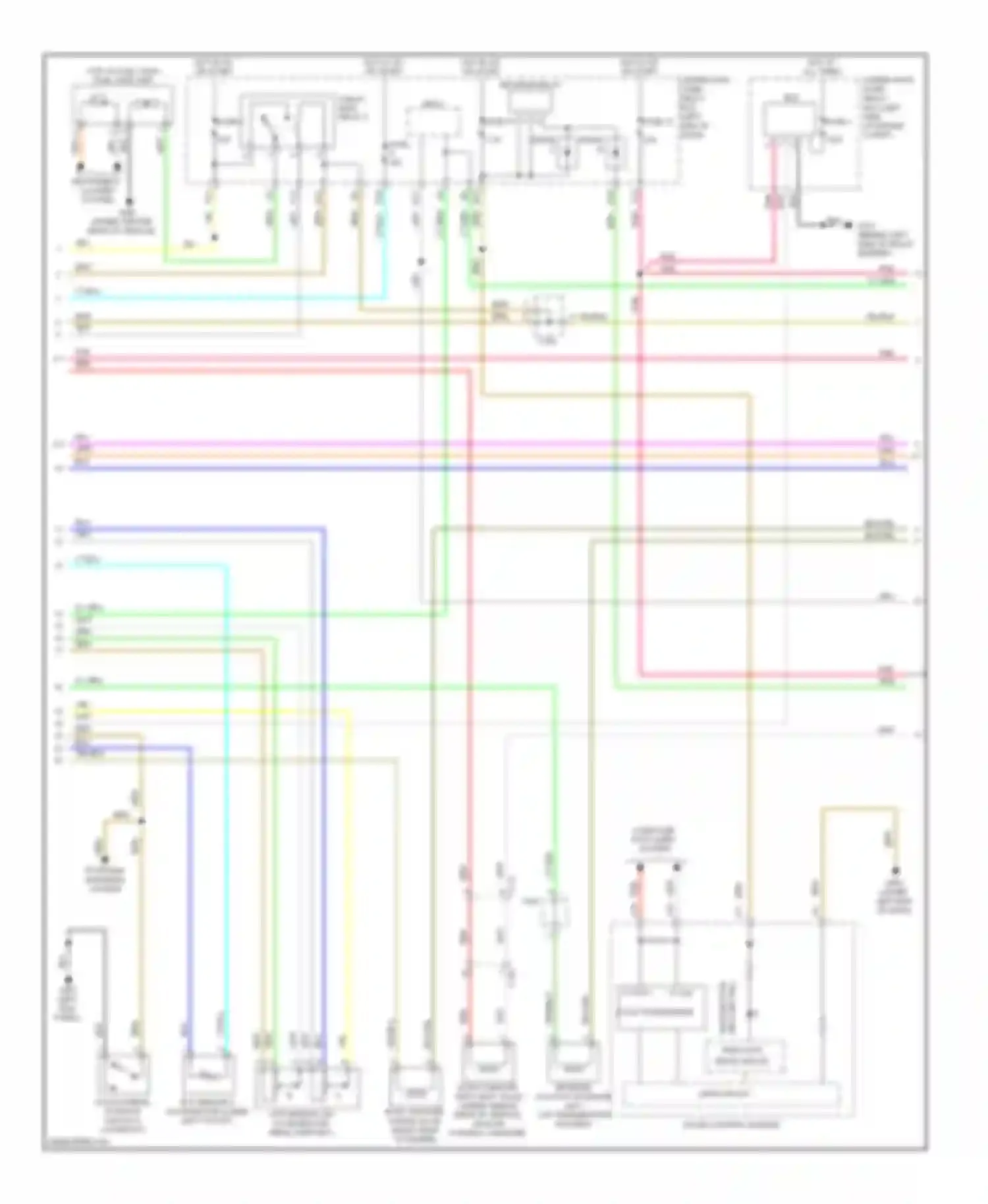 Accord Honda IX (2012-2016): Wiring diagram engine performance 2.4l (2 of 5)