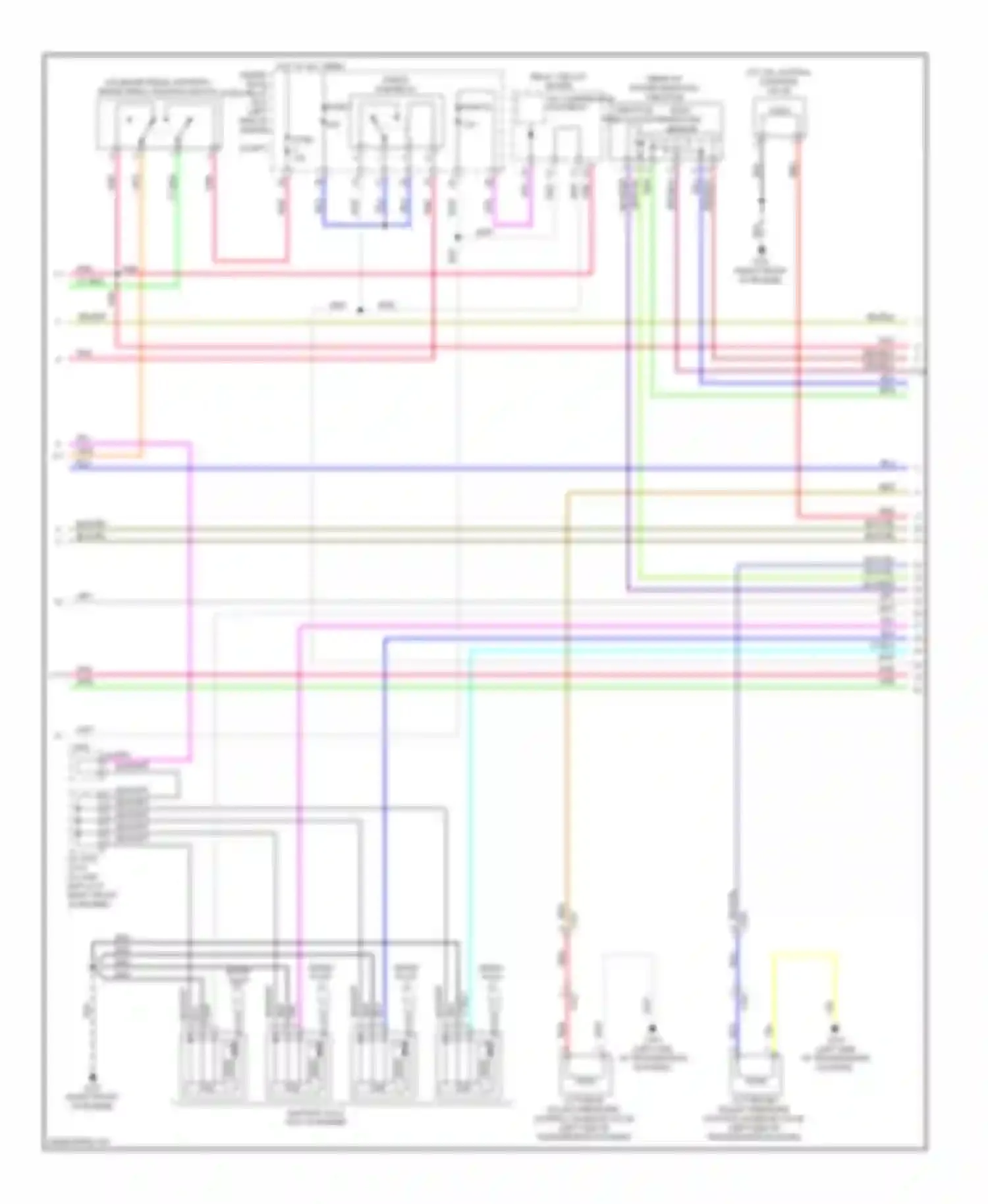 Accord Honda IX (2012-2016): Wiring diagram engine performance 2.4l (3 of 5)
