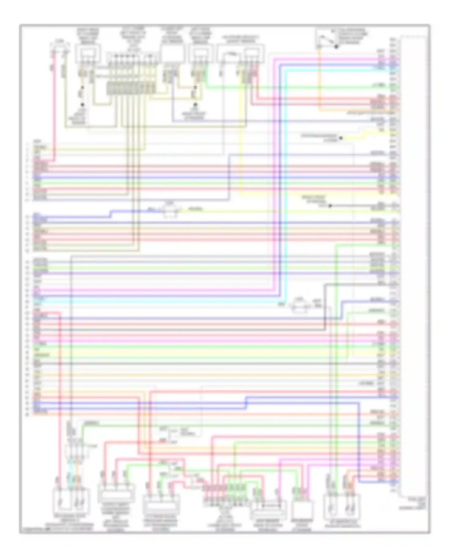 Accord Honda IX (2012-2016): Wiring diagram engine performance 2.4l (5 of 5)