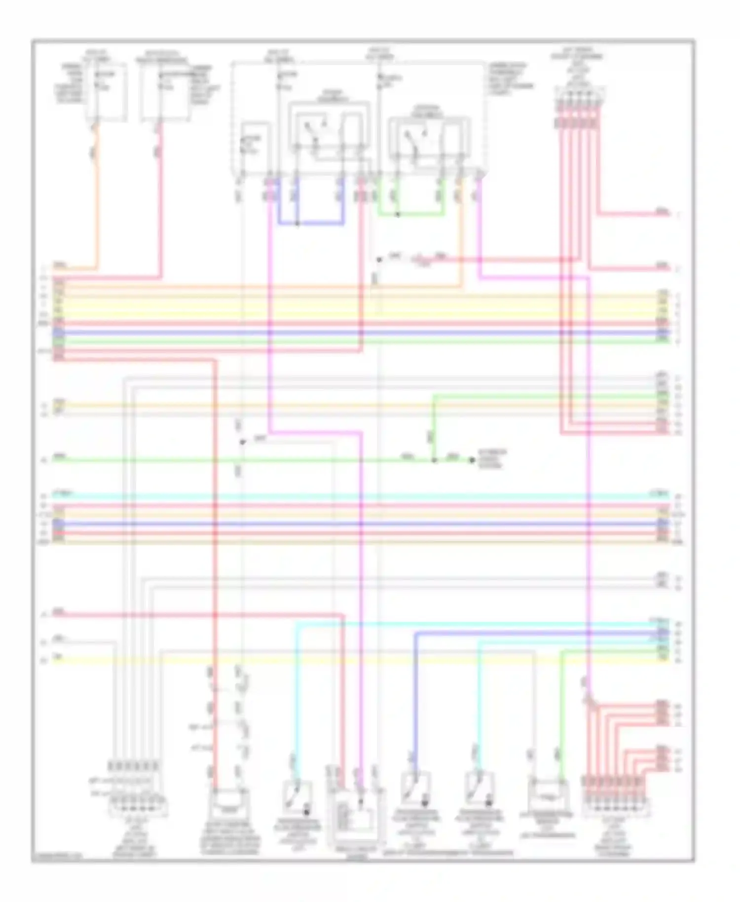 Accord Honda IX (2012-2016): Wiring diagram engine performance 3.5l (3 of 7)