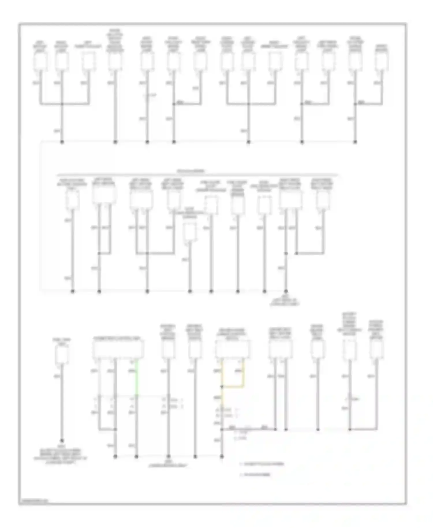 Accord Honda IX (2012-2016): Ground distribution circuit, hybrid (3 of 6)