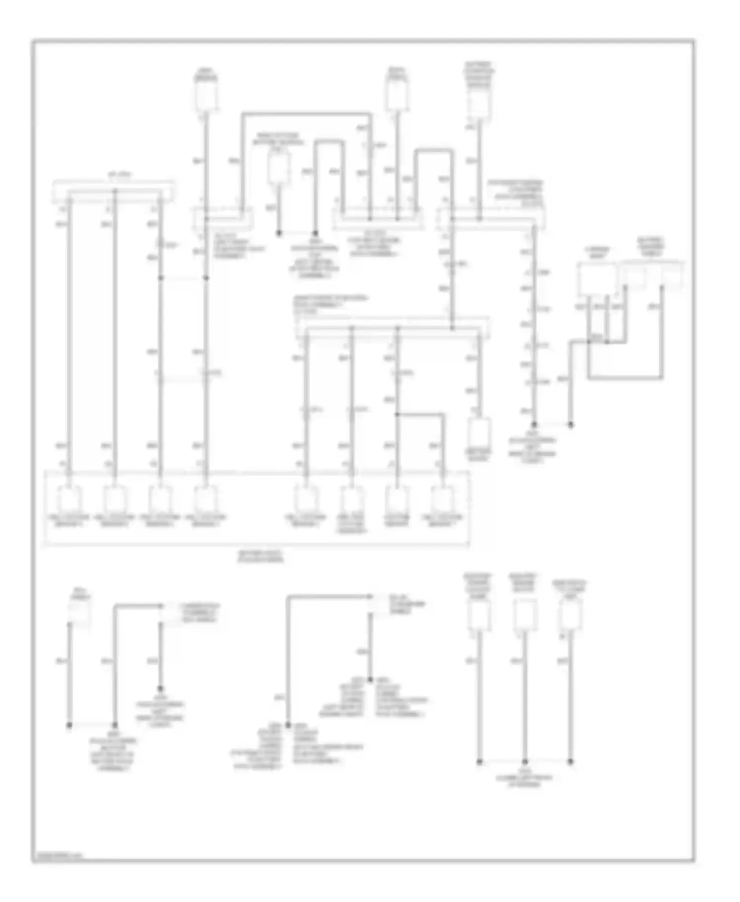 Accord Honda IX (2012-2016): Ground distribution circuit, hybrid (6 of 6)