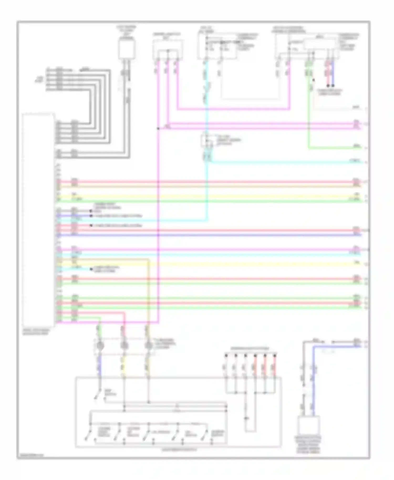 Accord Honda IX (2012-2016): Navigation circuit, except hybrid (1 of 5)